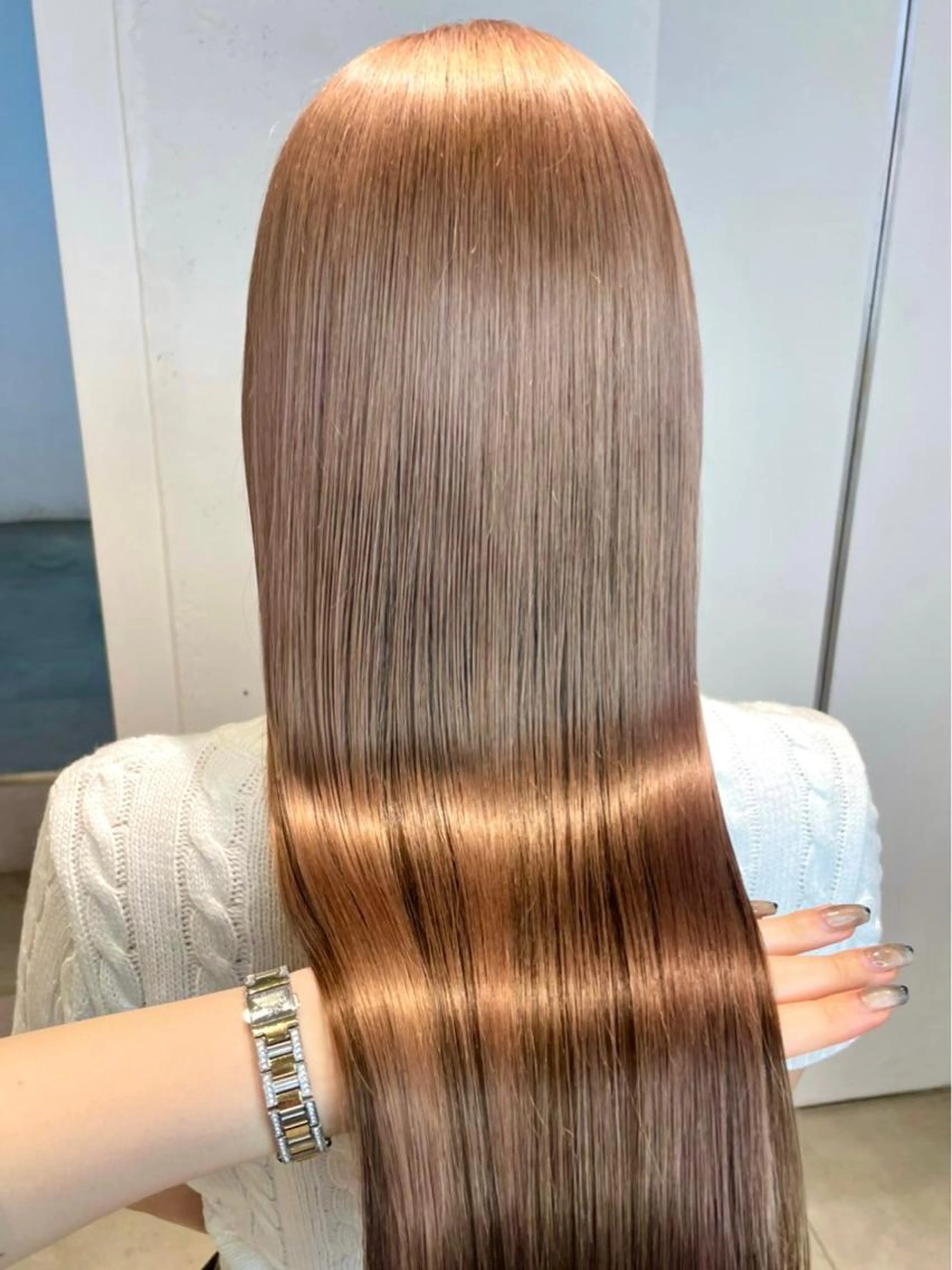 【髪質改善ストレート】酸性縮毛ストレート🌈《メンズも○ブリーチ毛も○》の写真