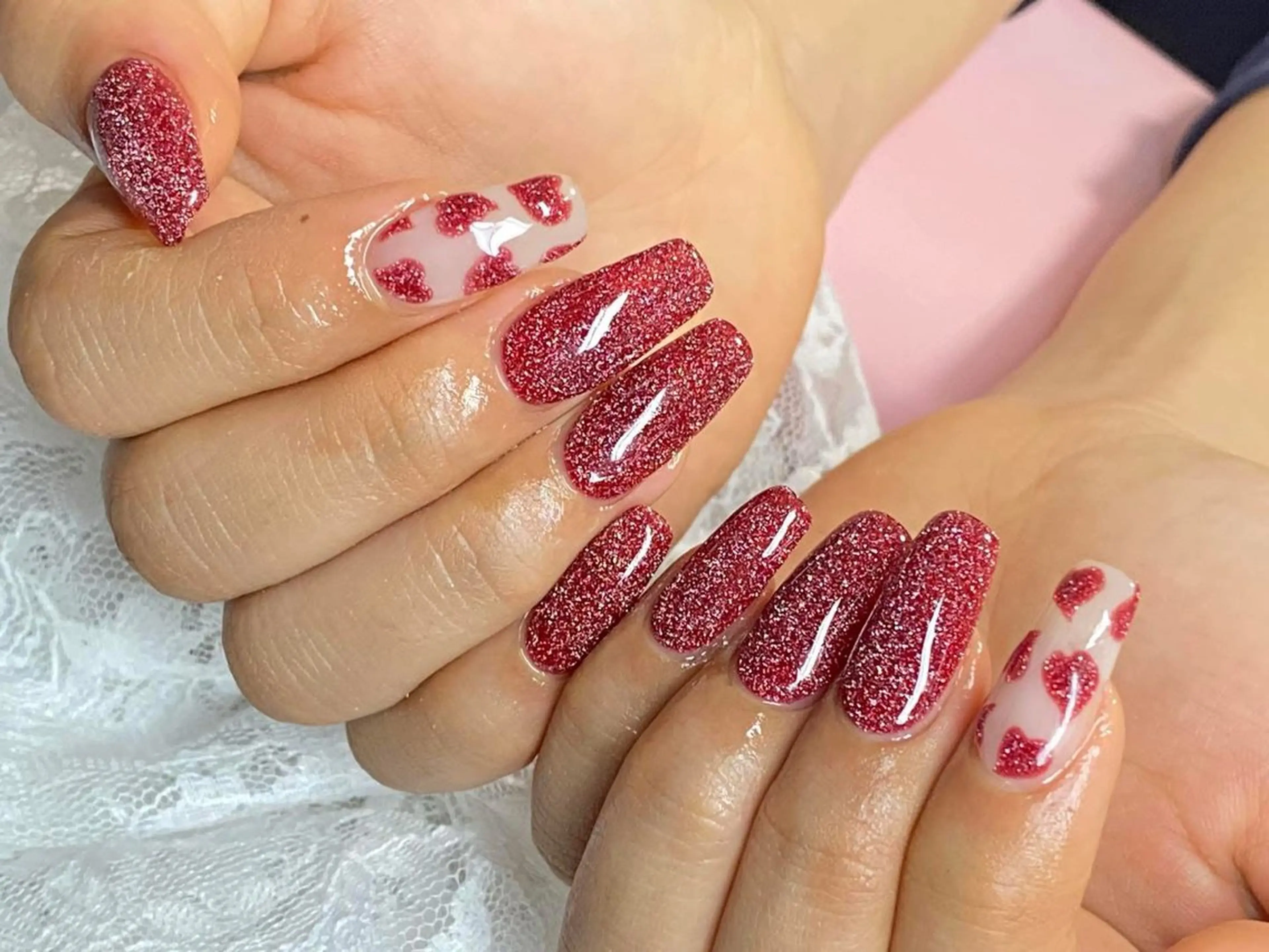 ネイル アートネイル フレンチネイル ジェルネイル グラデーション 韓国ネイル 村中 ハナのネイルデザイン