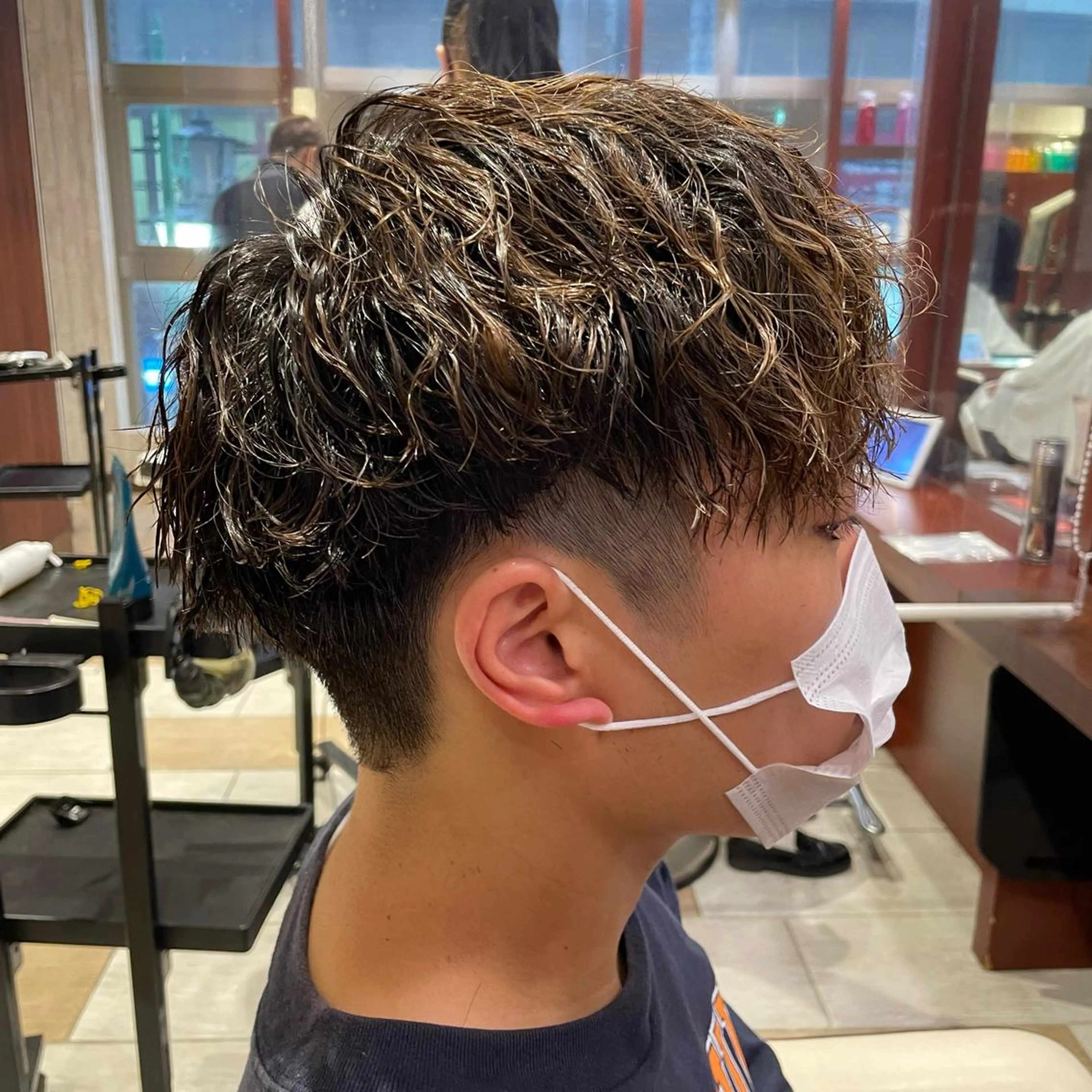 ショート パーマ メンズ ツイスパ/メンズ特化 🦋𝑺𝑶𝑵𝑬の眉毛・アイブロウイメージ