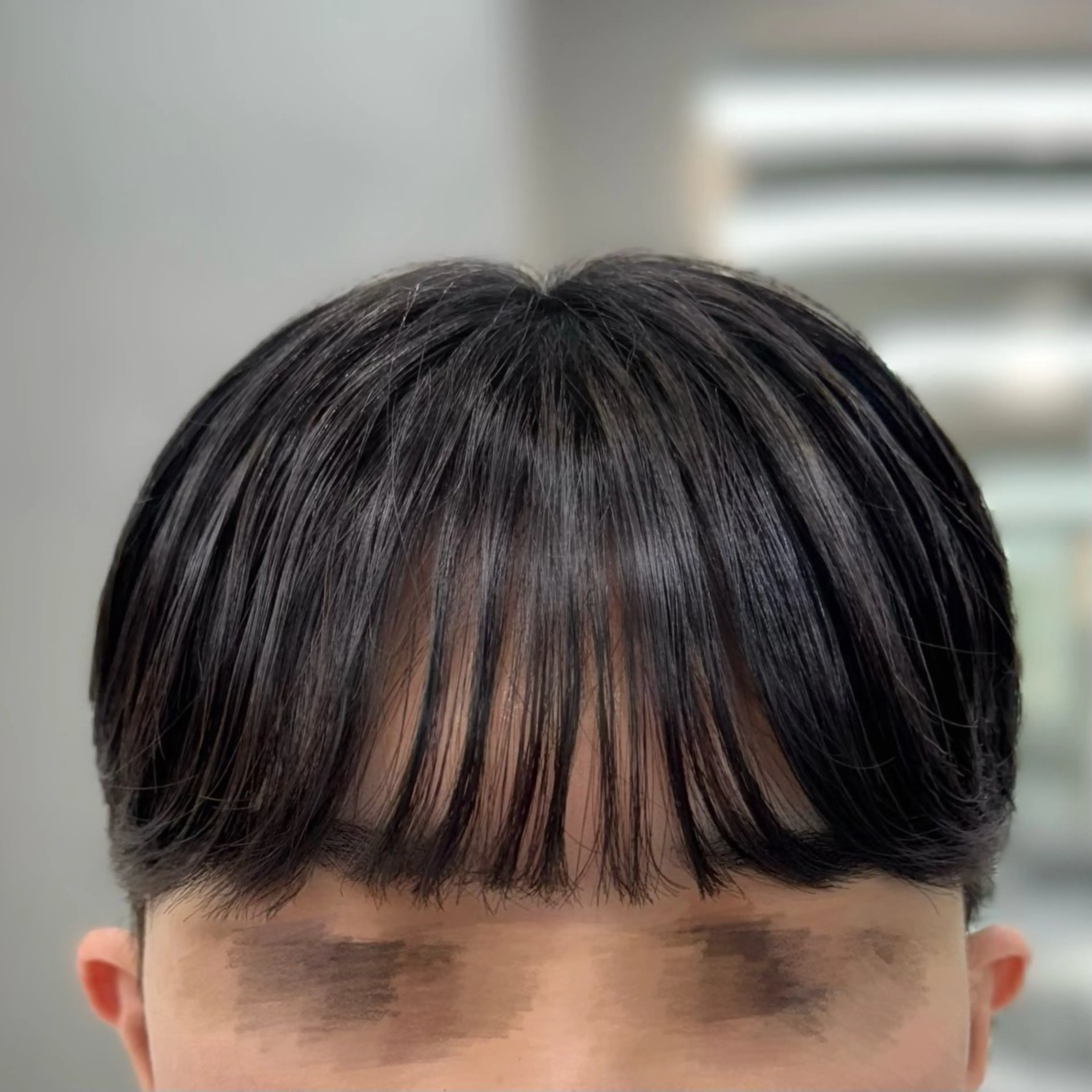 メンズ マッシュ シースルーマッシュ カット パーマ 縮毛矯正 メンズスタイル 🇰🇷パーマのヘアスタイル