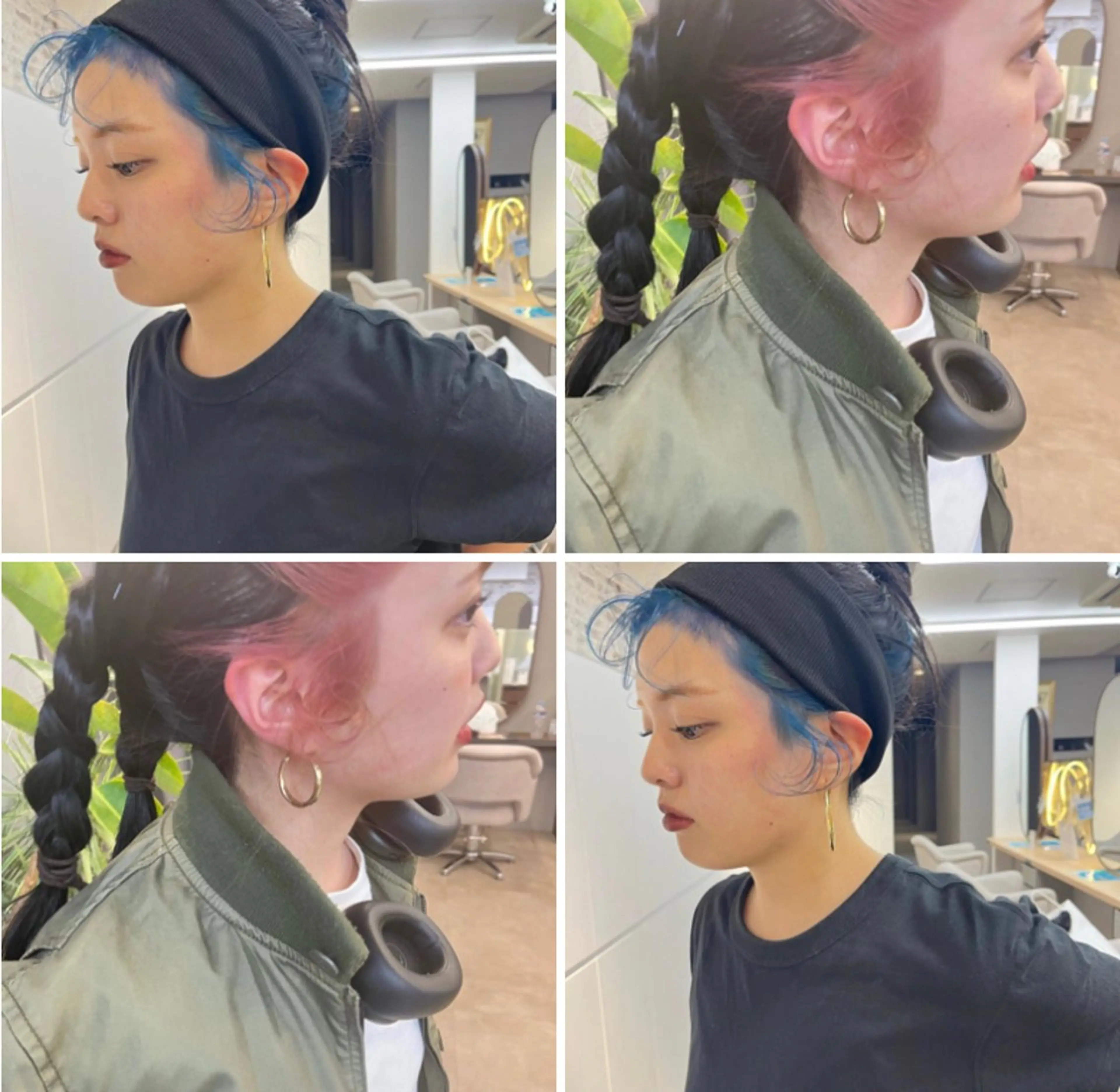 カラー ヘアアレンジ RIO 福岡美容師のヘアスタイル