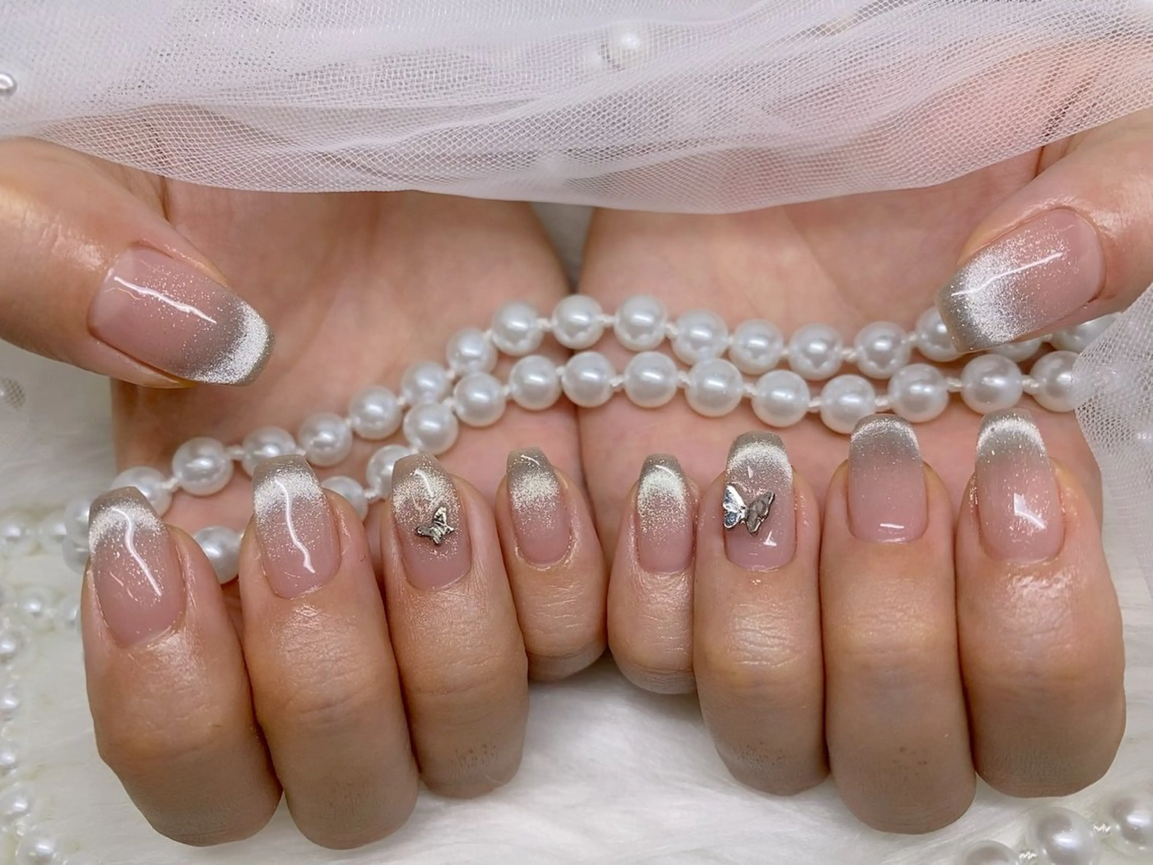 ネイル ETERNA Nail 銀座店【パラジェル/フィルイン/チップ長さだし/マグネット/ニュアンス】所属・ア カリのネイルデザイン