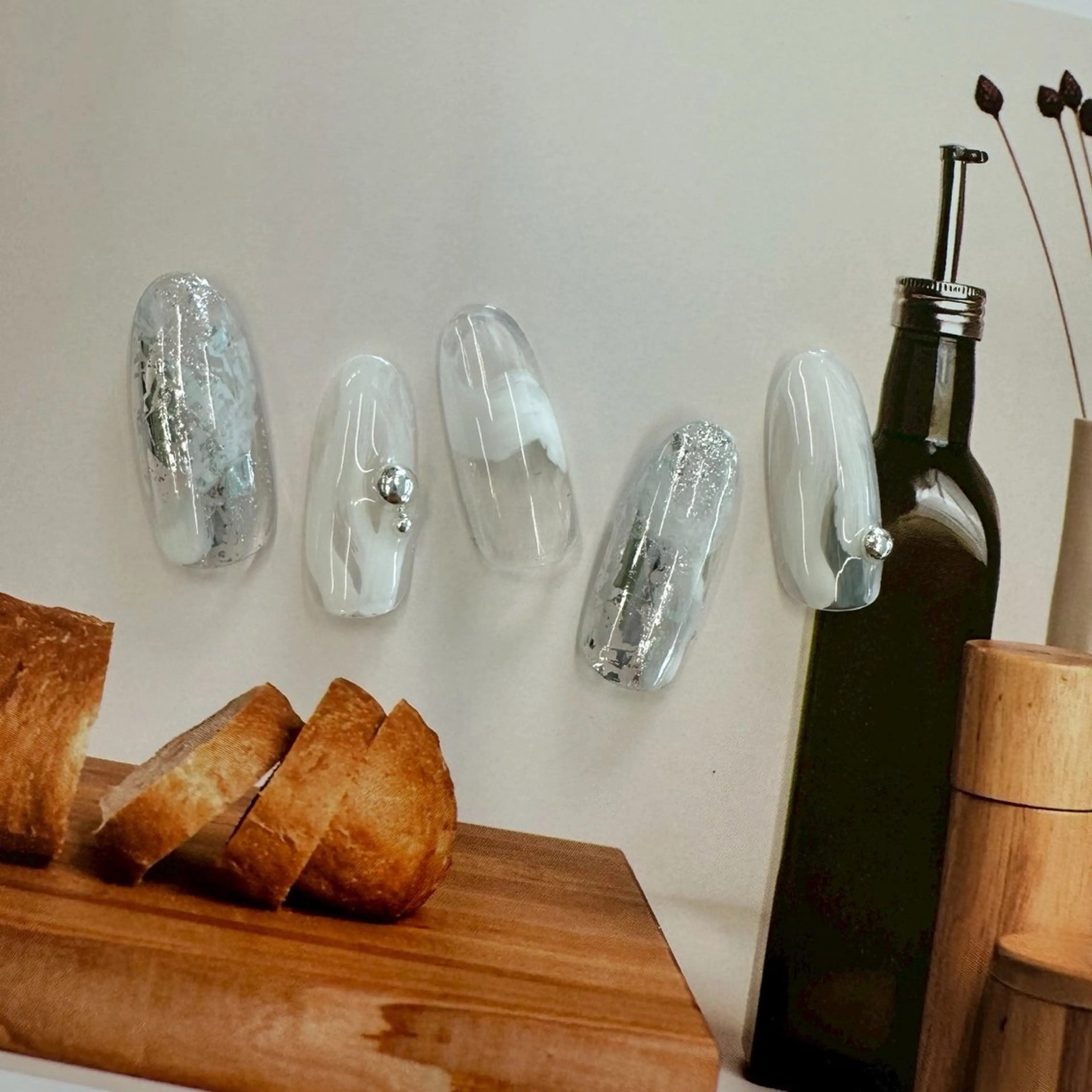 ネイル ⭐︎休業中の練習⭐︎ JNA認定講師髙橋のネイルデザイン