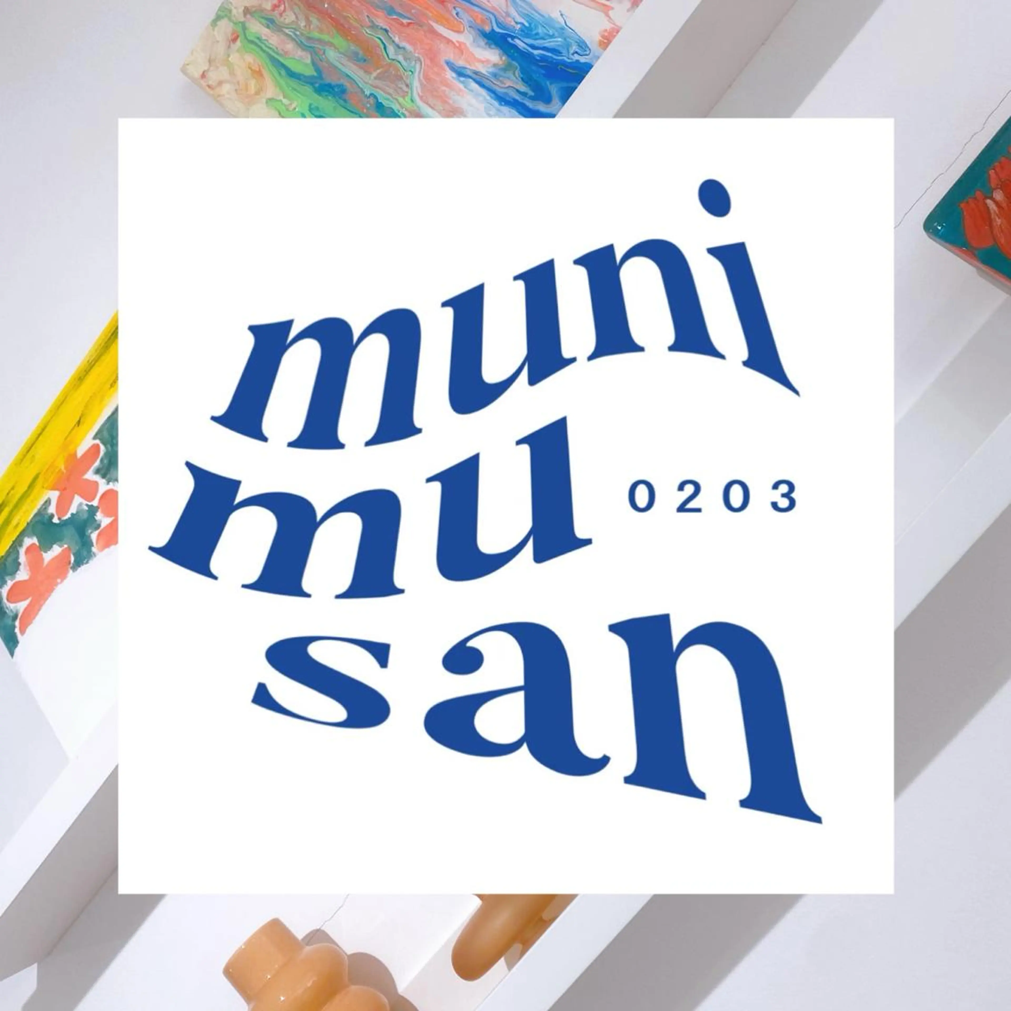 ネイル 0203ムニムサン 💙Airiのネイルデザイン