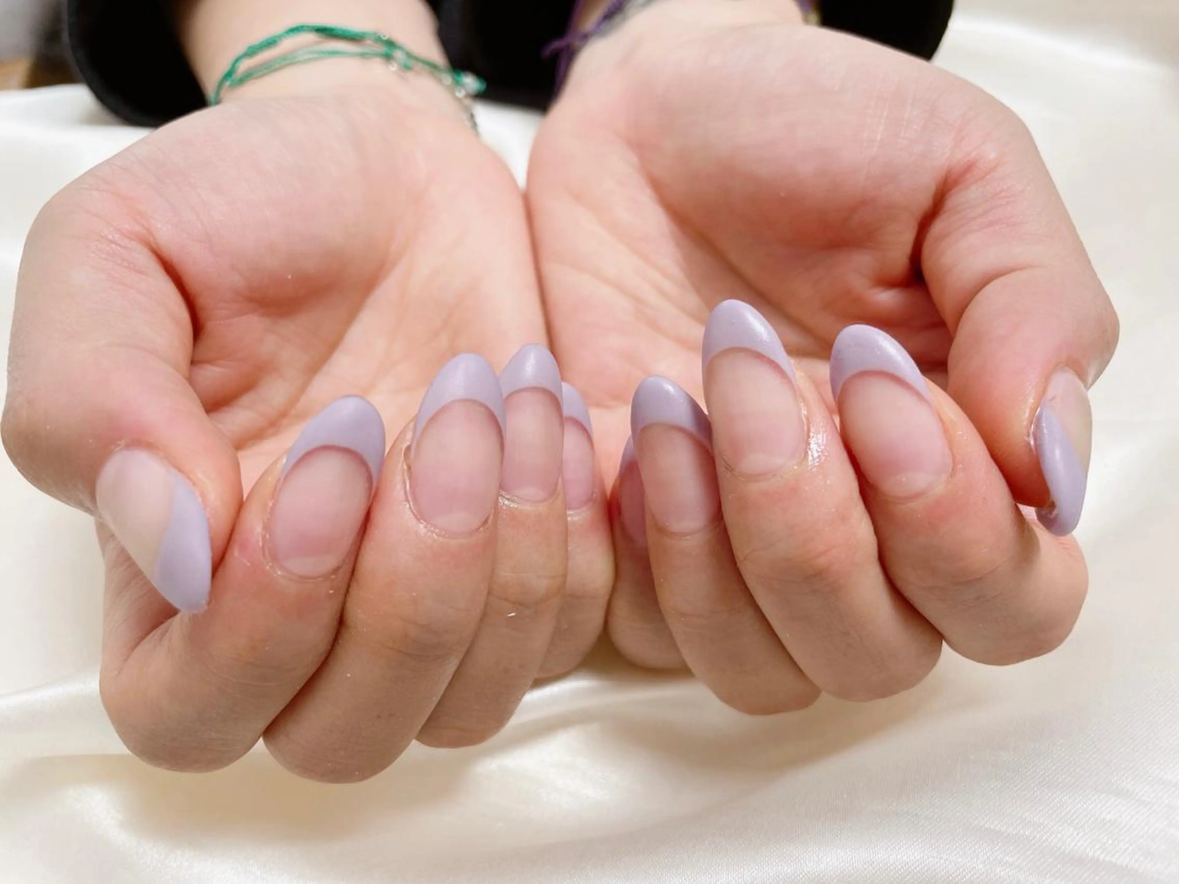 ネイル フレンチネイル Mogu nail 二子玉川のネイルデザイン