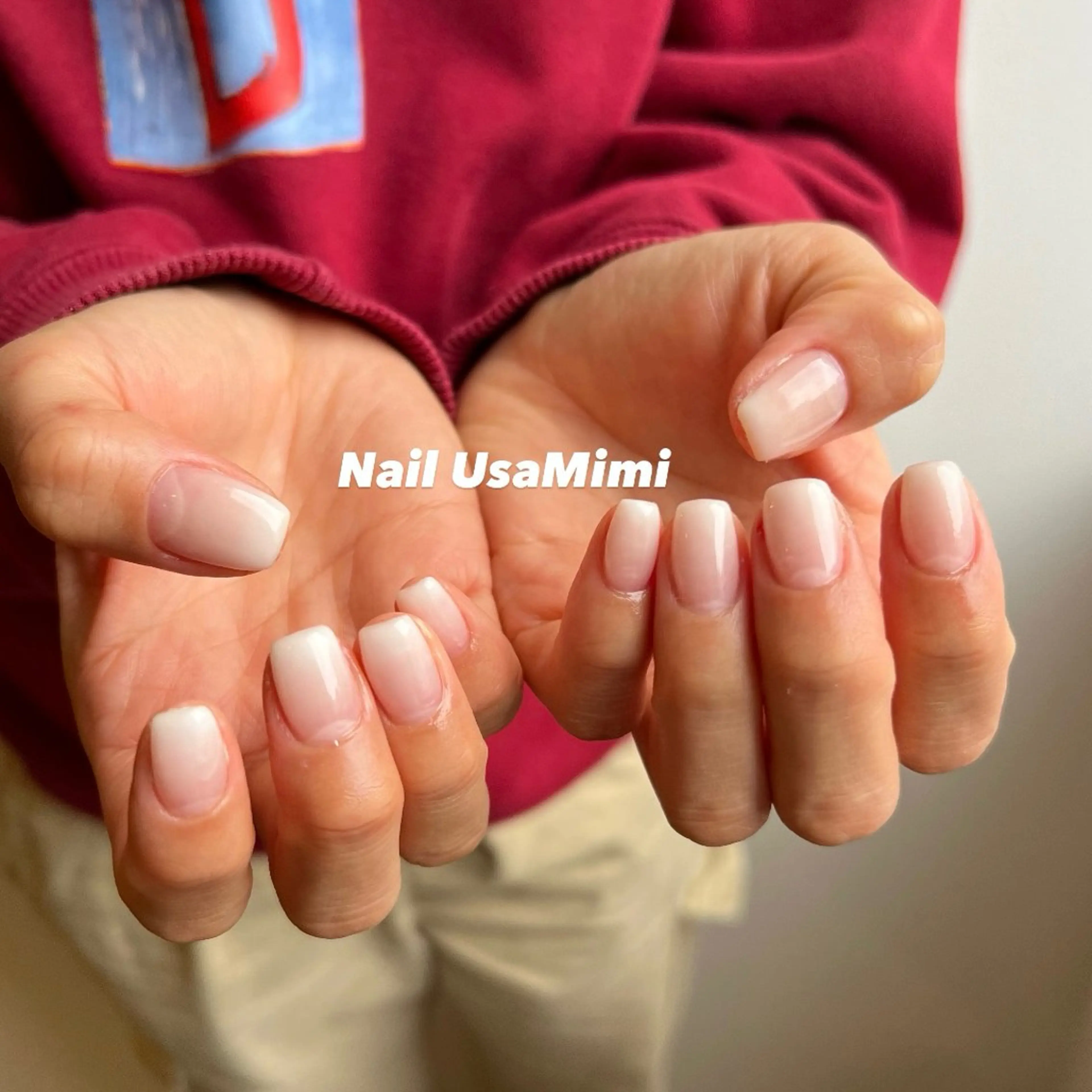 ネイル ジェルネイル マグネットネイル 持ち込み ワンカラーネイル パラジェル 本町ネイルNail UsaMimiのネイルデザイン