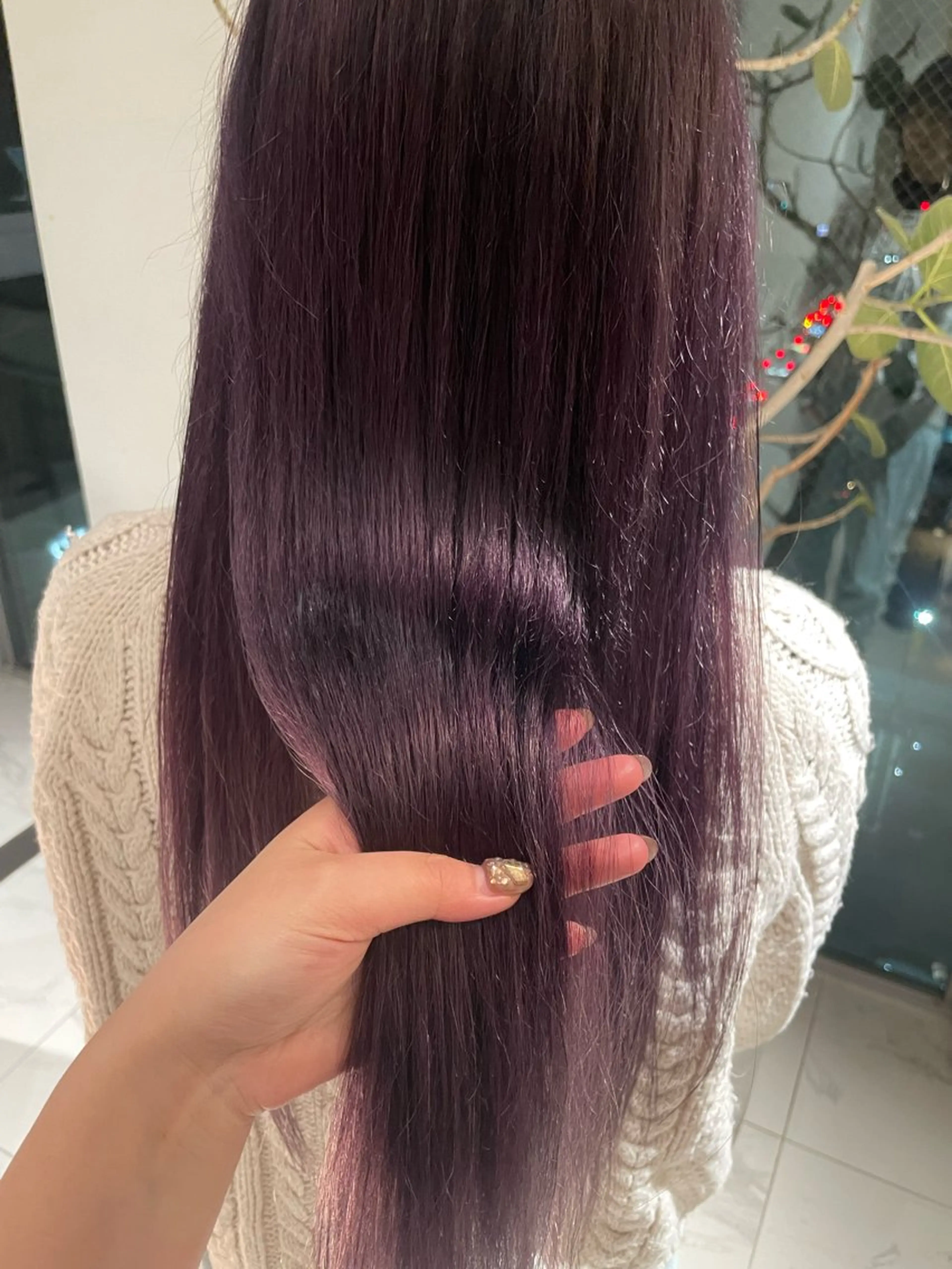 ロング RIN⌇ レイヤー⌇ 艶カラー🌙のヘアスタイル