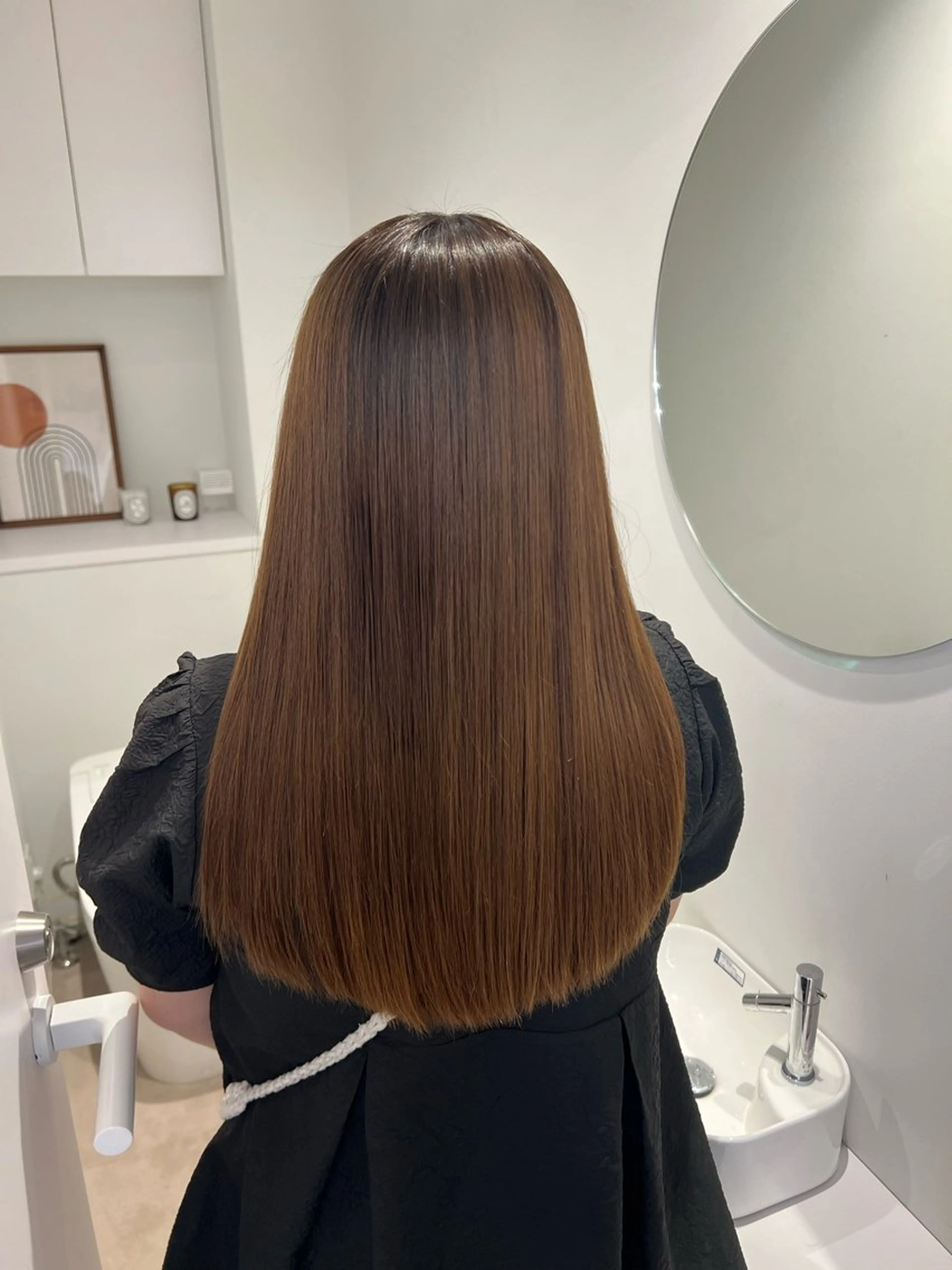 ロング トリートメント アレンジ/ブラウン カラー HARU🕯のヘアスタイル