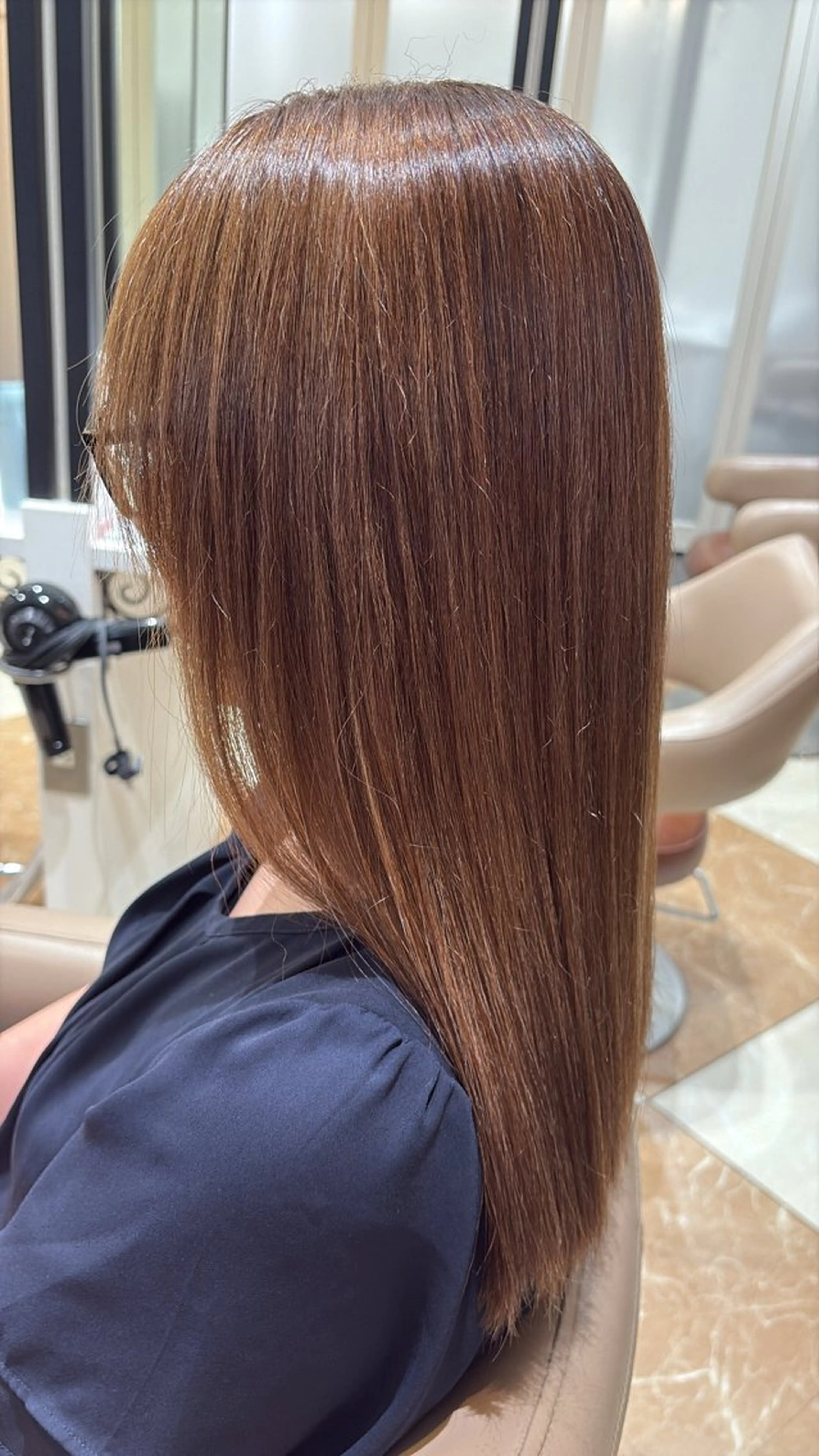 ロング 髪質改善カラー なーこ💖🌈のヘアスタイル