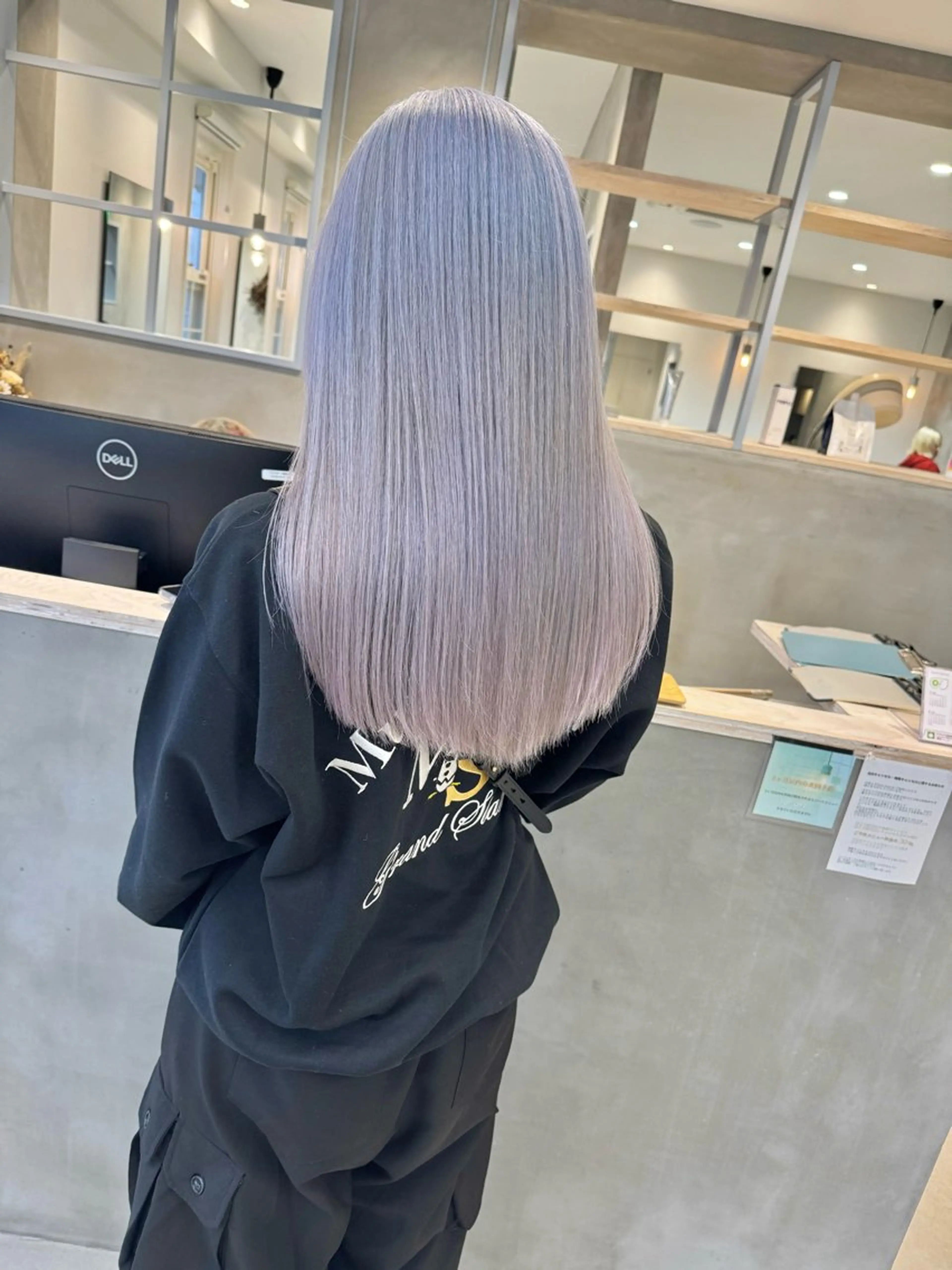 ロング ヘアカラー ハイトーン/名古屋 Hinakiのヘアスタイル