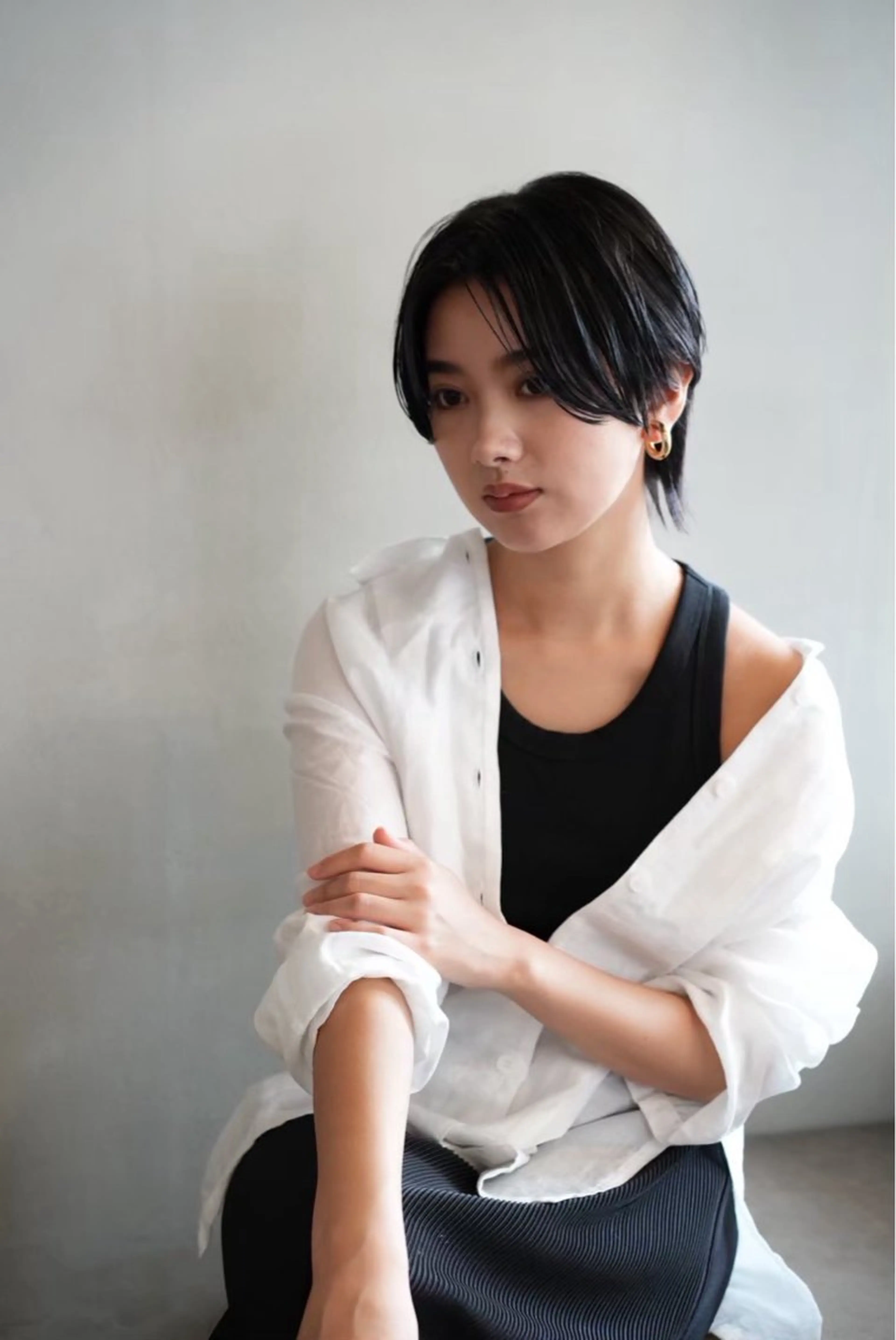 ショート カラー 加賀 千聖 /soigneのヘアスタイル