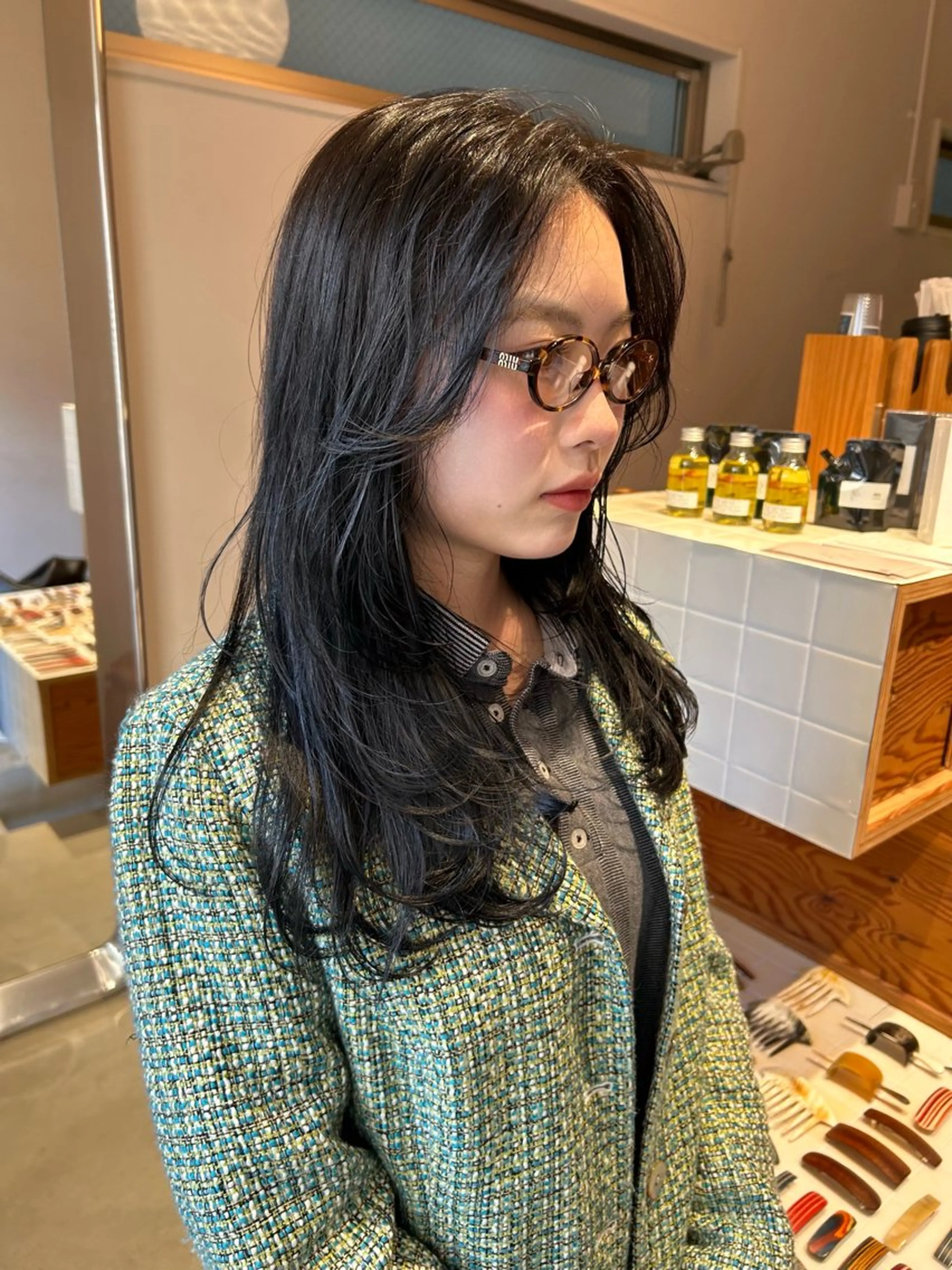 ロング カラー land所属・透明感カラー/レイヤ ー🌙Honokaのヘアスタイル