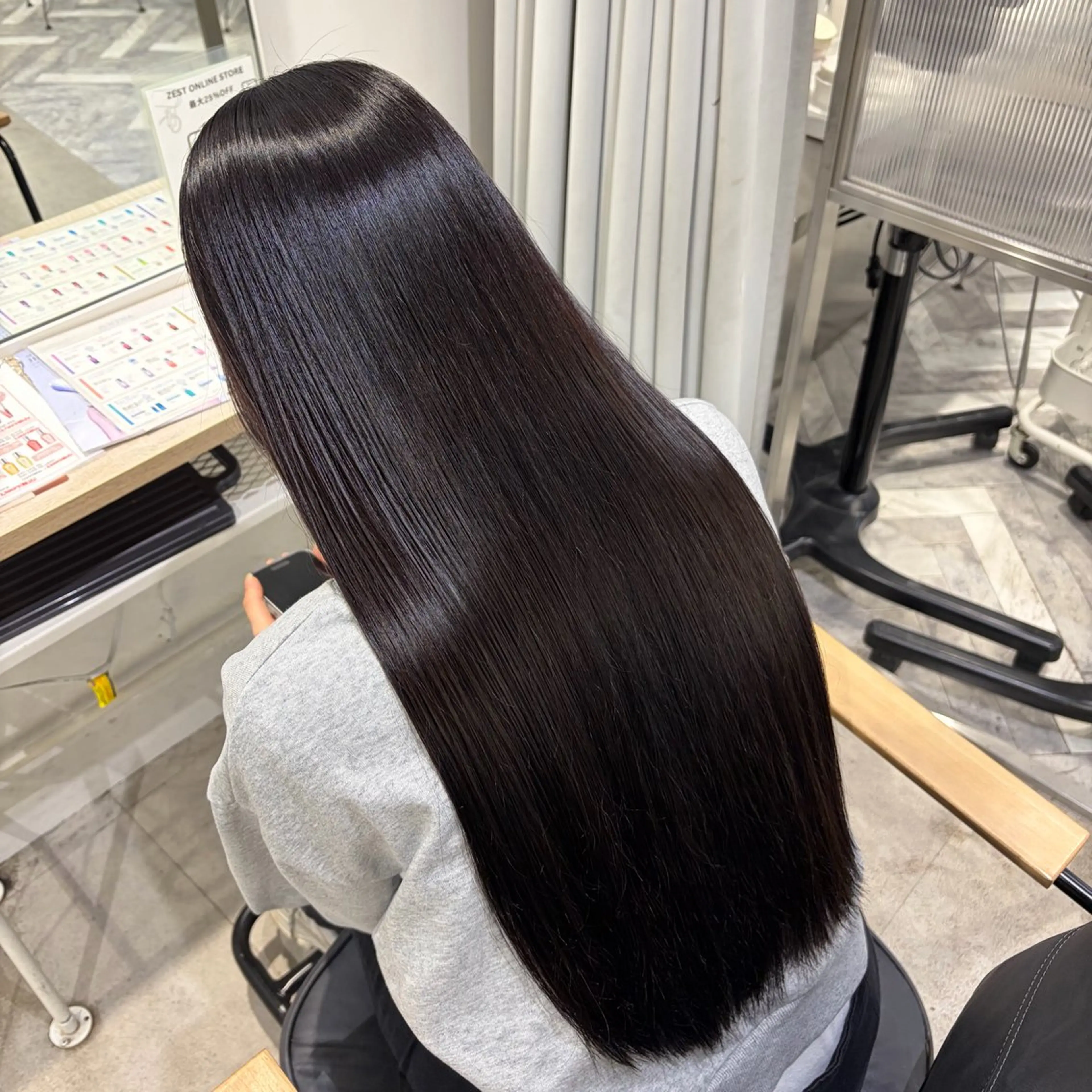 ロング カラー ヘアカラー ななみ.⋆𝜗𝜚 艶カラー/まつパのヘアスタイル