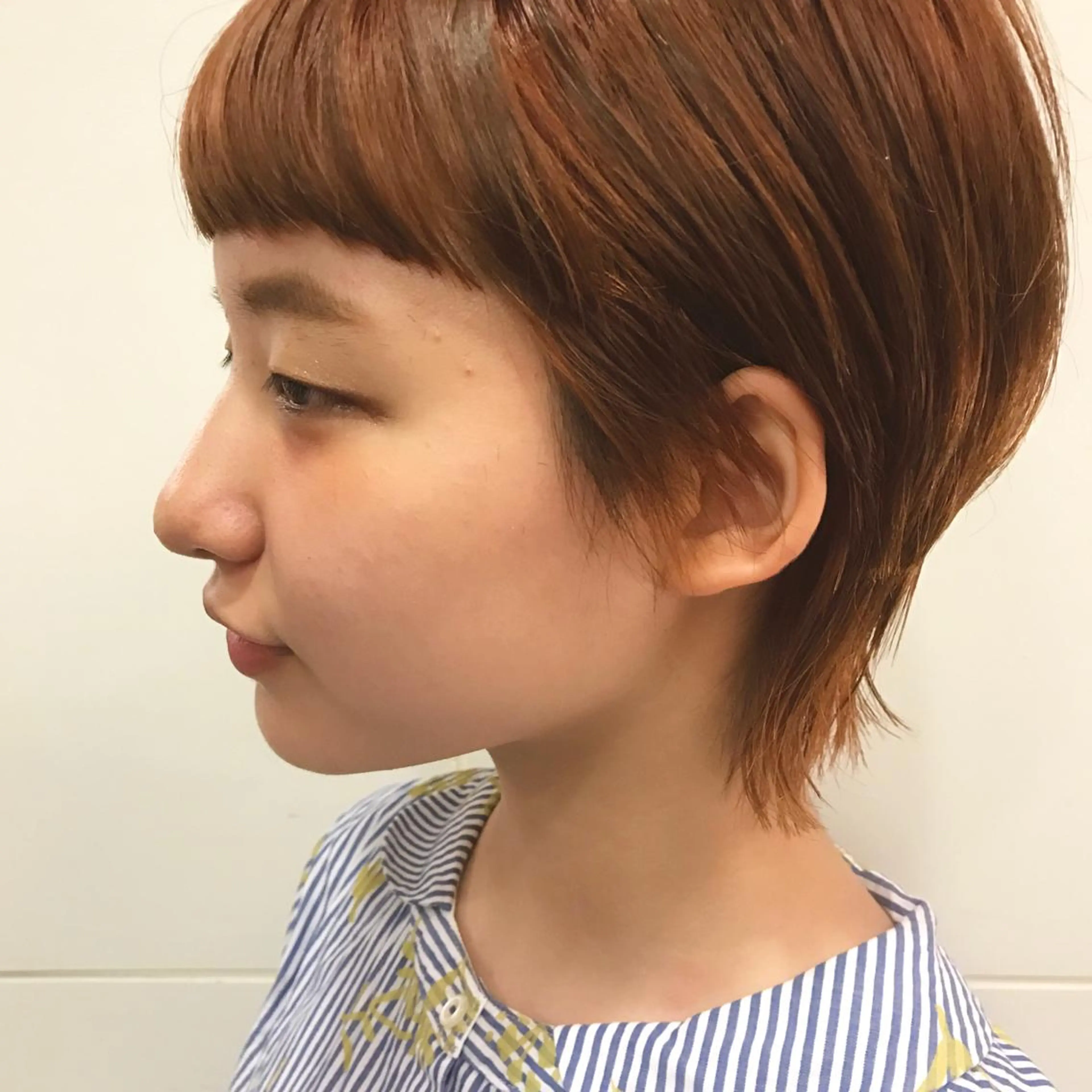 ショート ショートヘア ウルフカット analogue所属・u harukaのヘアスタイル