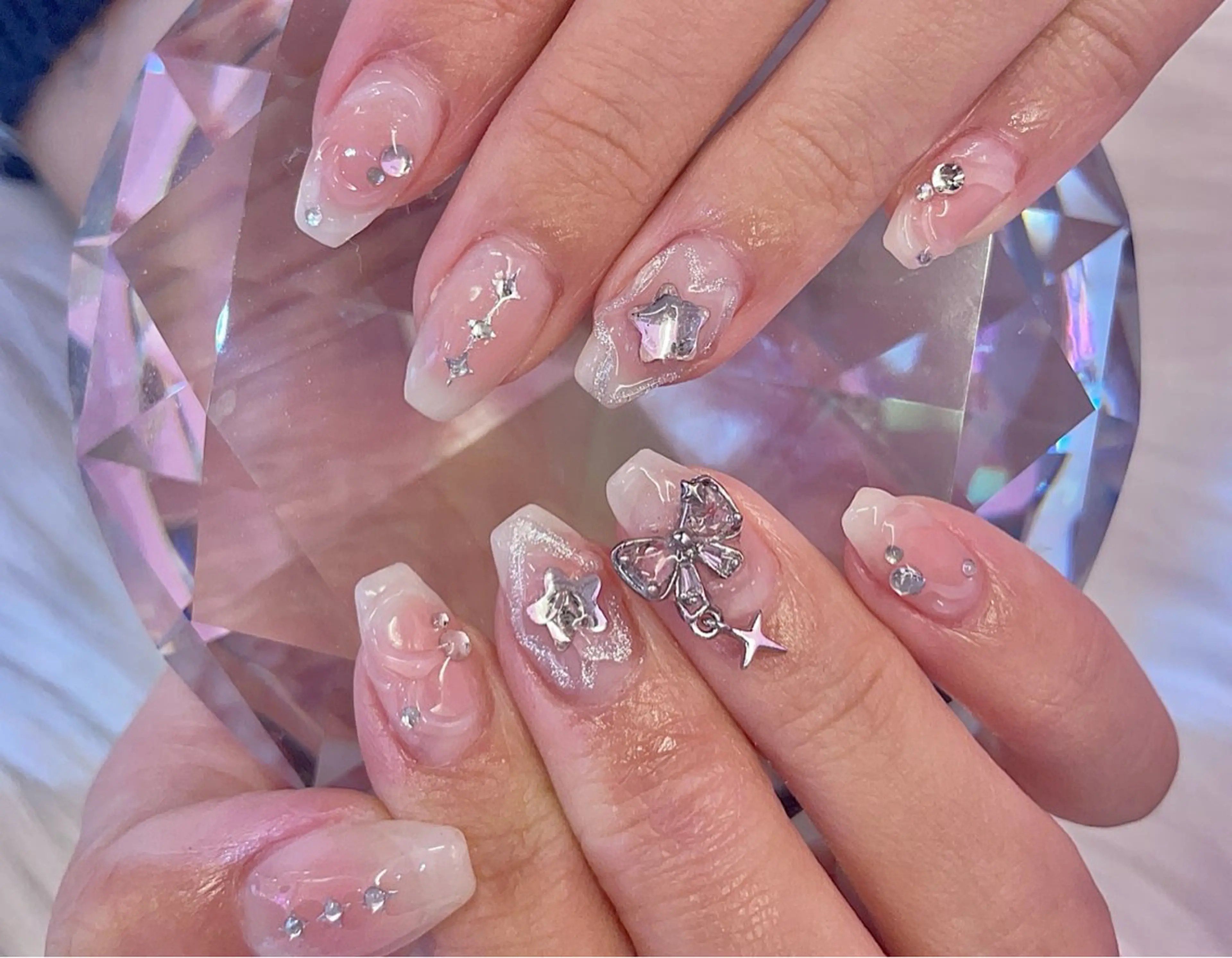 ネイル 持ち込み ハンドネイル 松森 千夏のネイルデザイン