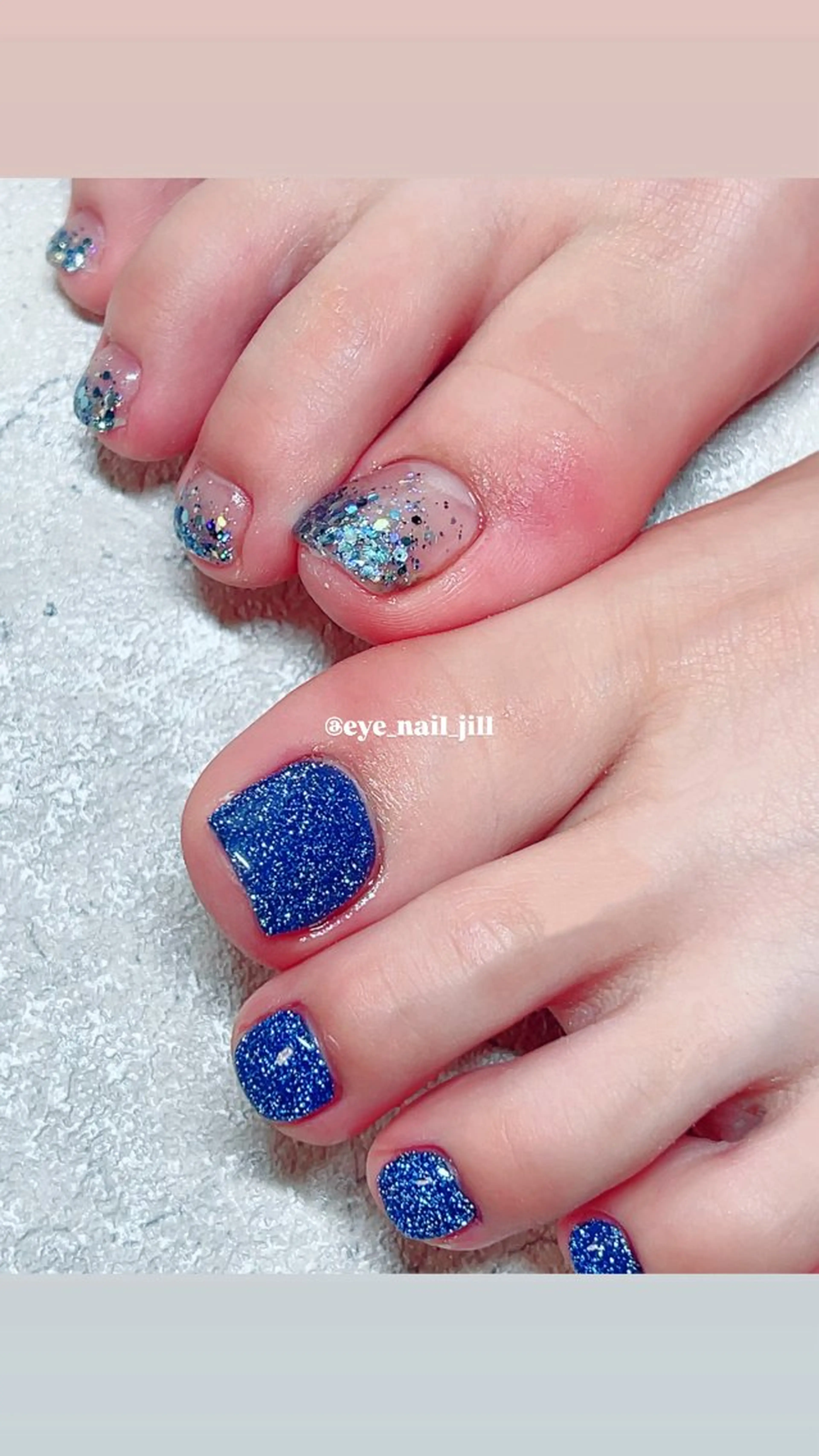 🍒フットネイル🍒ワンカラーorラメグラデーション通常8000円のところ4700円🉐‼️の写真