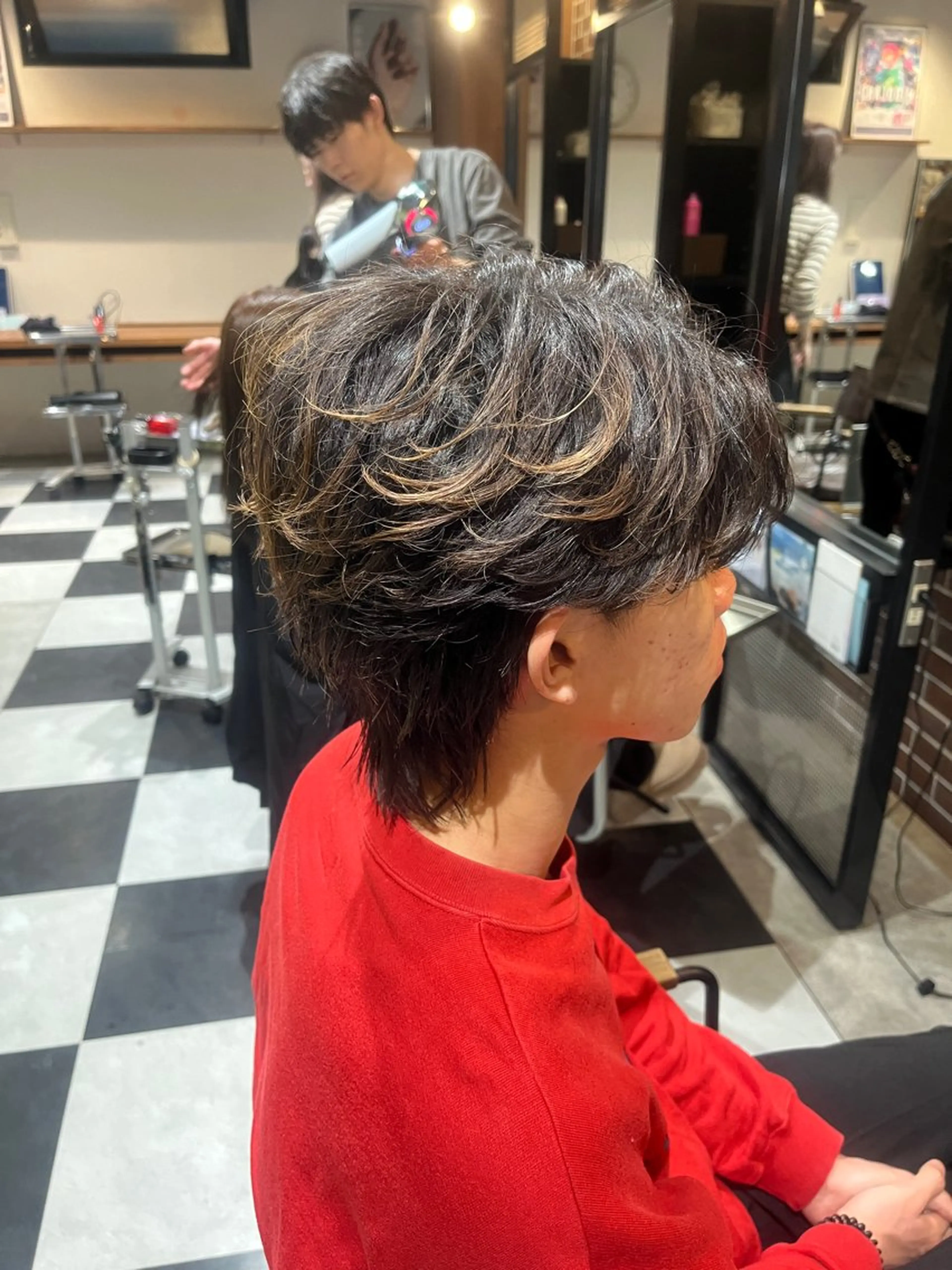 ショート パーマ メンズ カット パーマ 🎧メンズパーマ特化 /RUI🎧のヘアスタイル