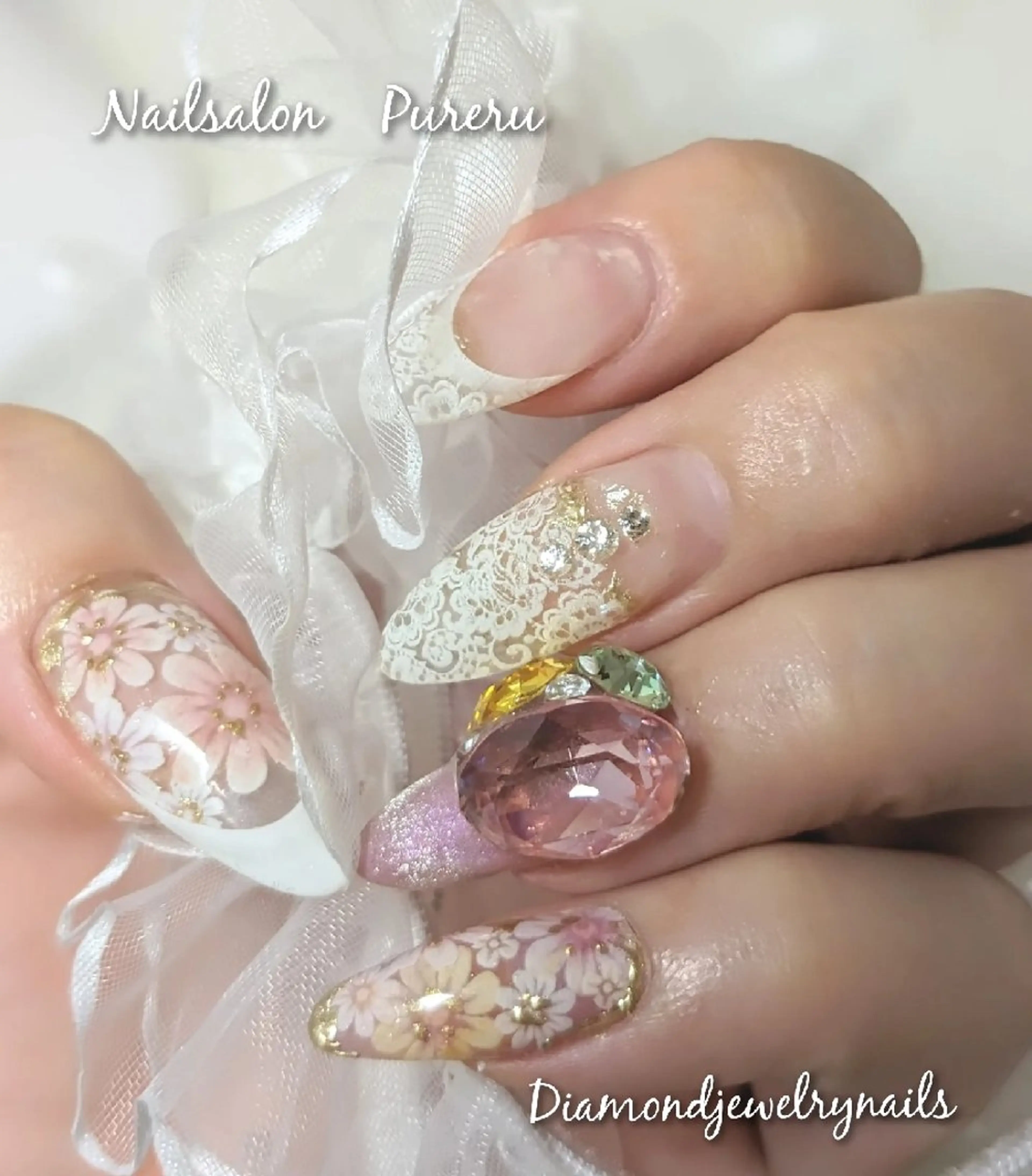 ネイル pureru所属・Pureru✨ 🌹yukoのネイルデザイン