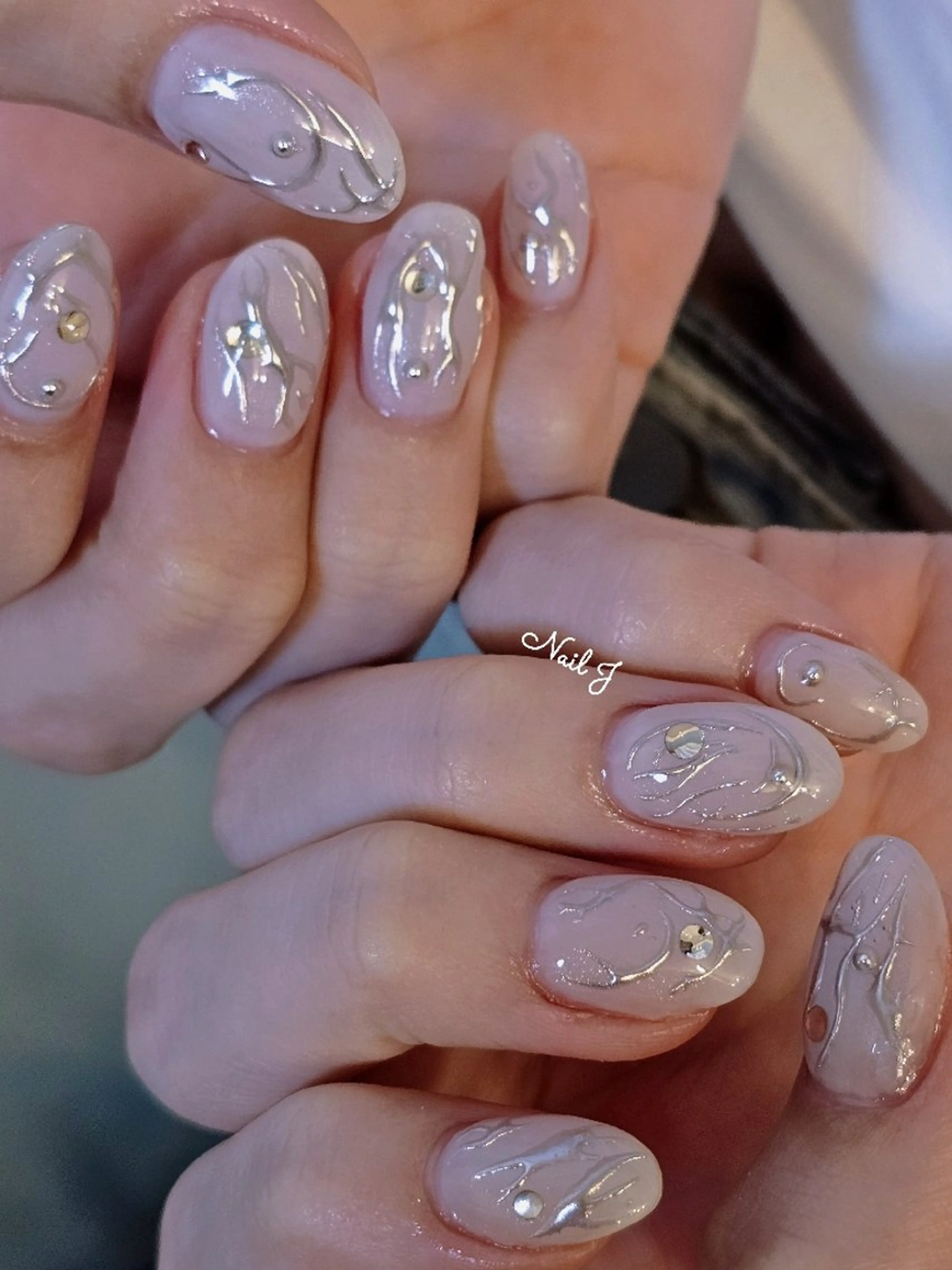 ネイル 持ち込み ハンドネイル Nail Jのネイルデザイン