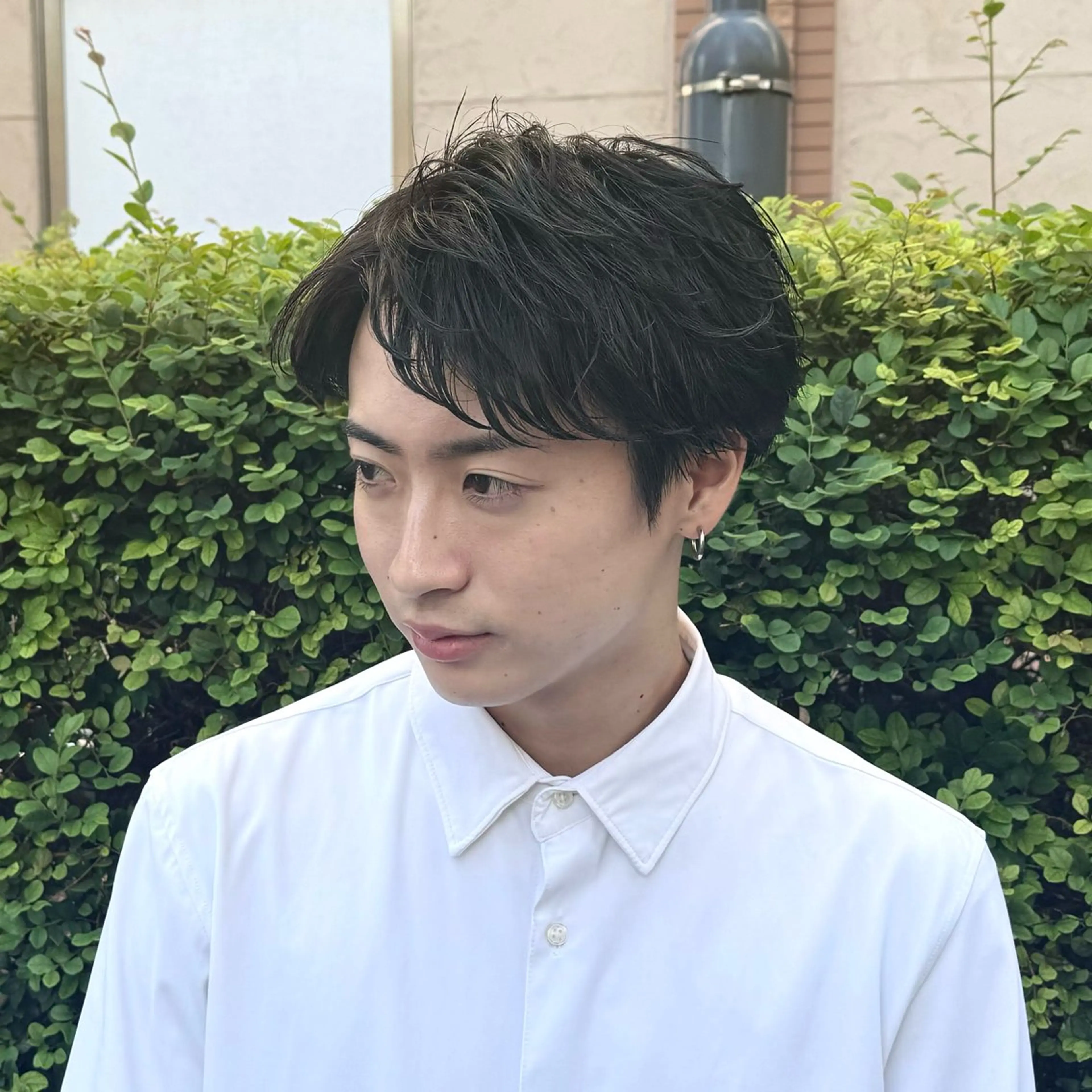 パーマ メンズ カット パーマ 柏メンズカットパーマ NO.1タイチのヘアスタイル