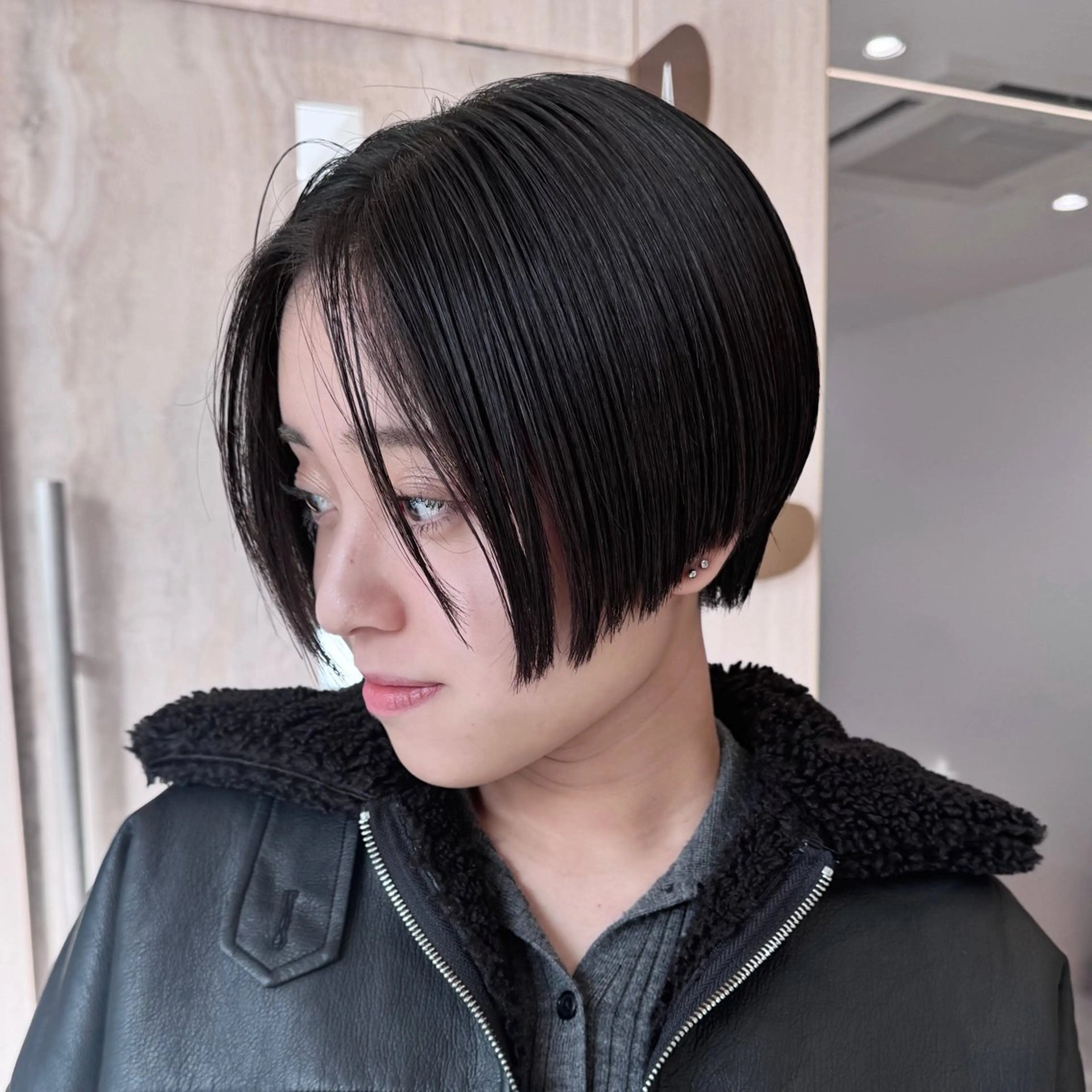 🟦 【抜け感ヘア】骨格補正カット/〈ショート・ボブ・レイヤー〉の写真