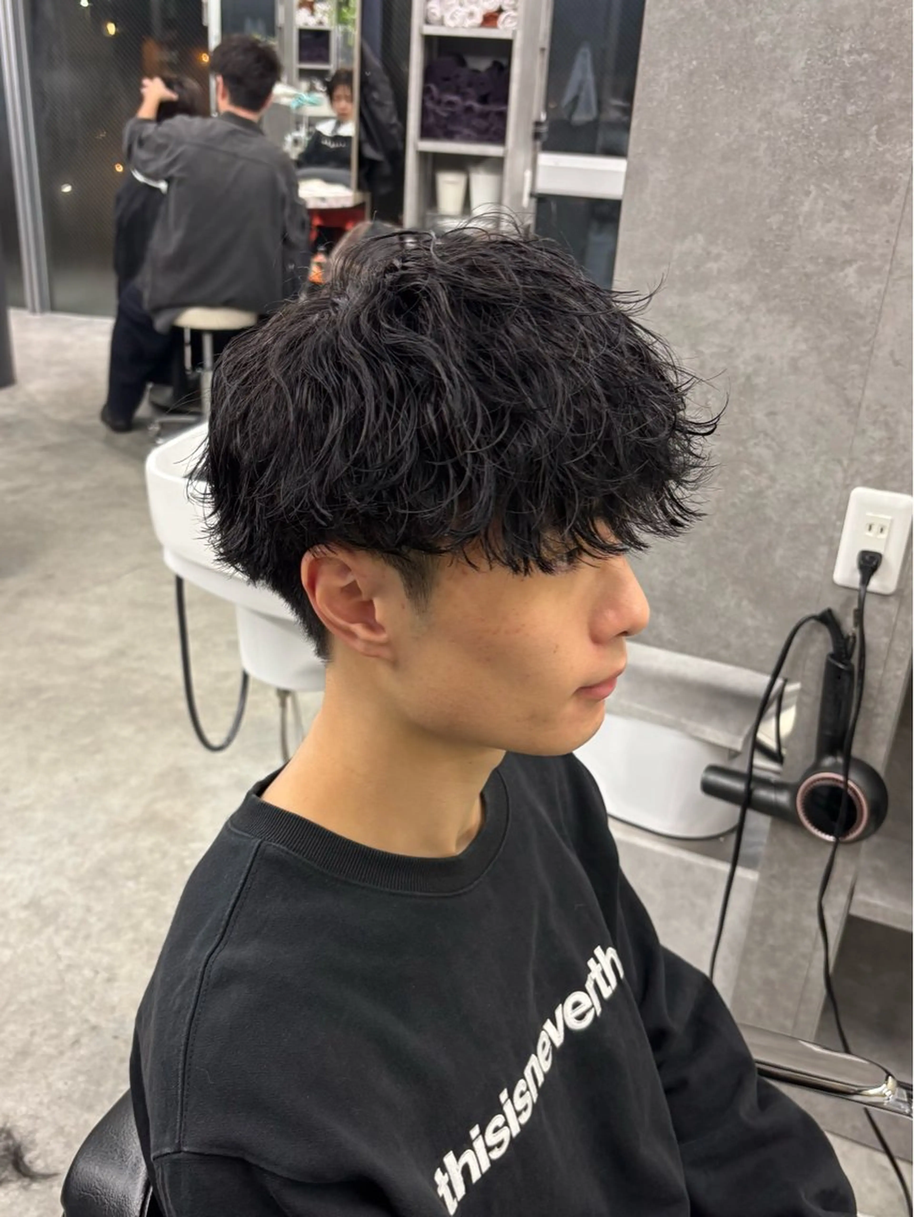 ショート パーマ カット パーマ 堀合駿輔/髪質改善/ ボブ/パーマのヘアスタイル