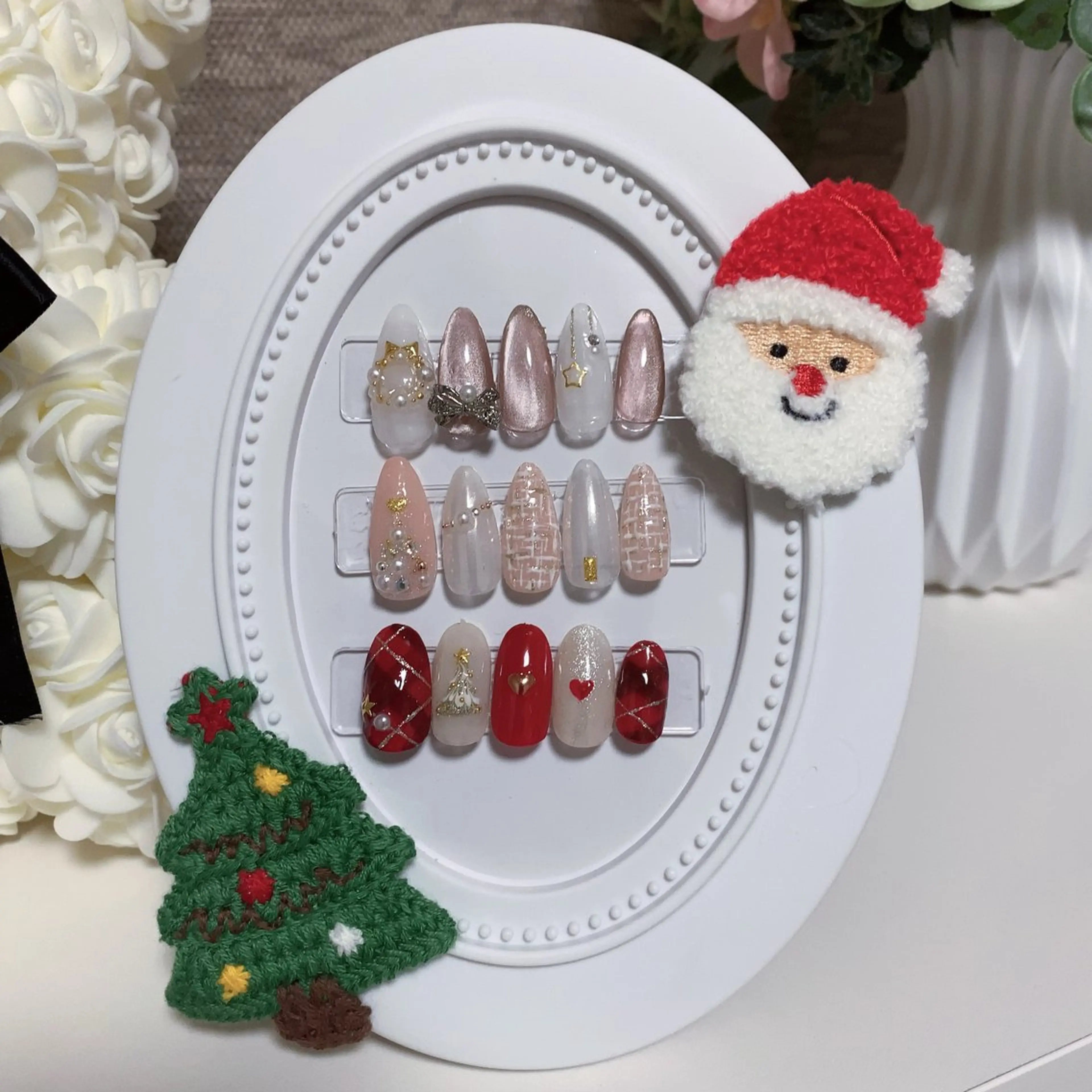 ネイル 冬ネイル クリスマス Verita     Nail所属・Verita nailのネイルデザイン