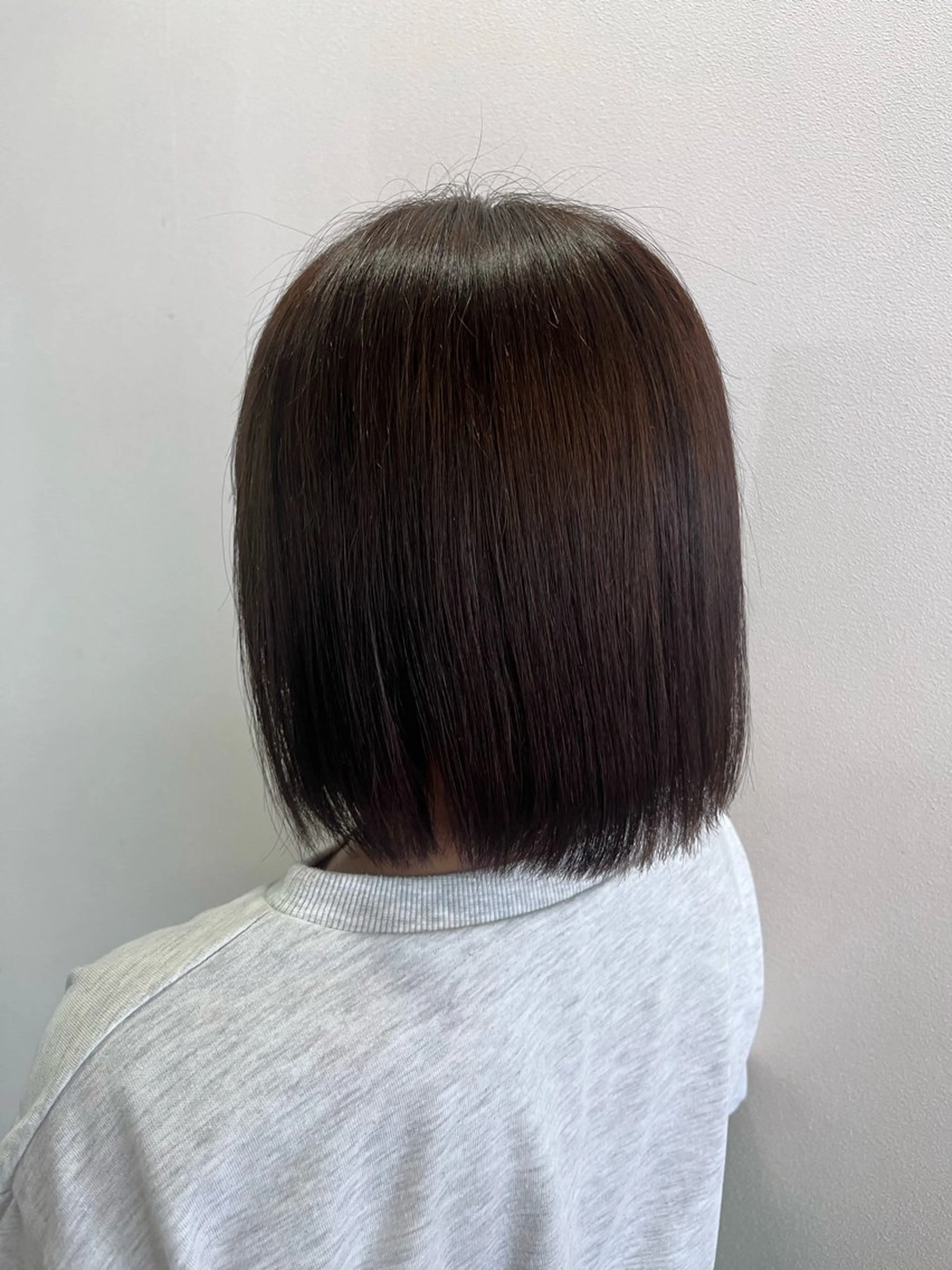 ミディアム カラー ブリーチなしWカラー 暖色カラー/mayuのヘアスタイル