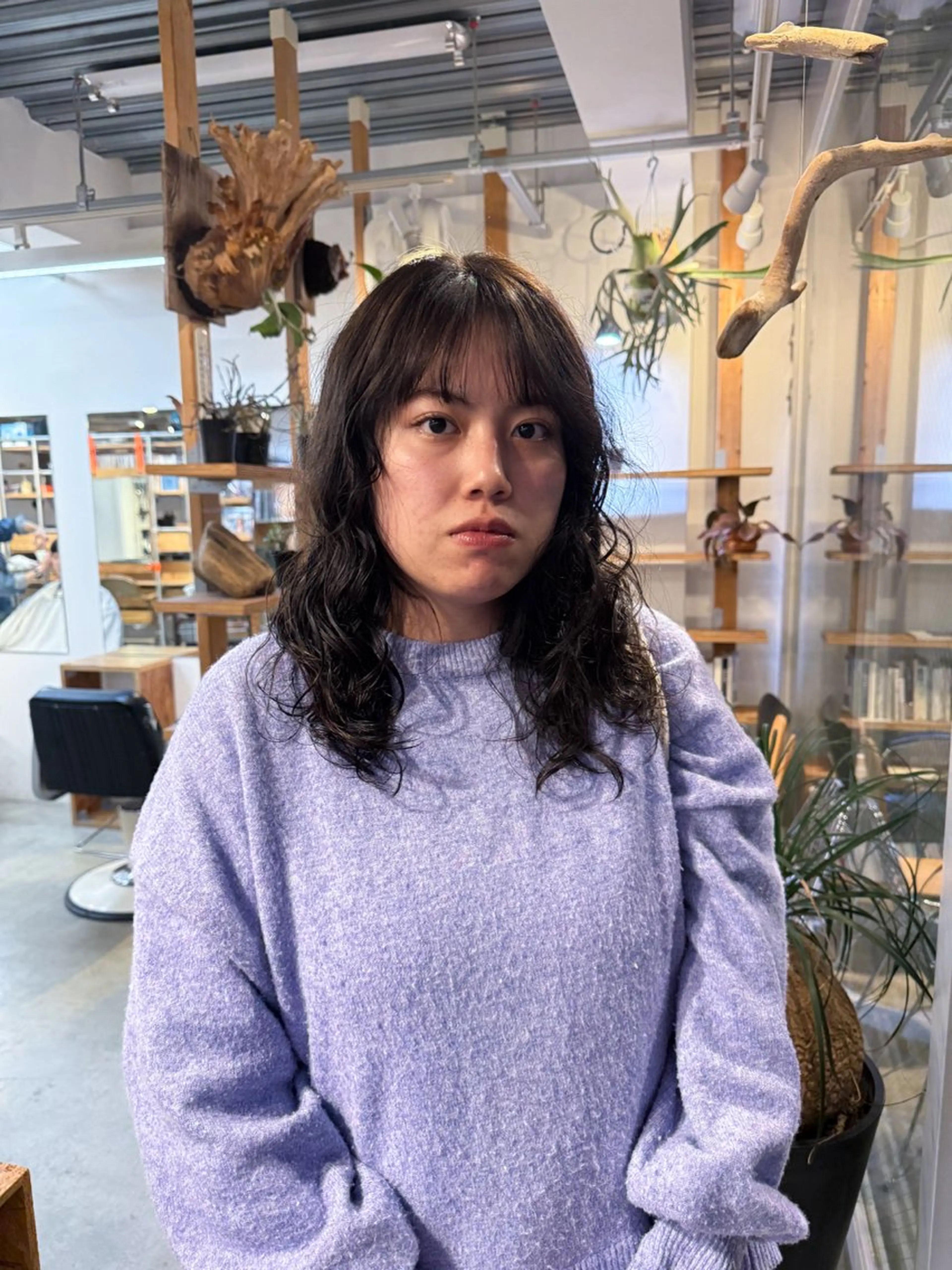 セミロング パーマ 大宮❤️‍🔥パーマ ❤️‍🔥サカイユウのヘアスタイル