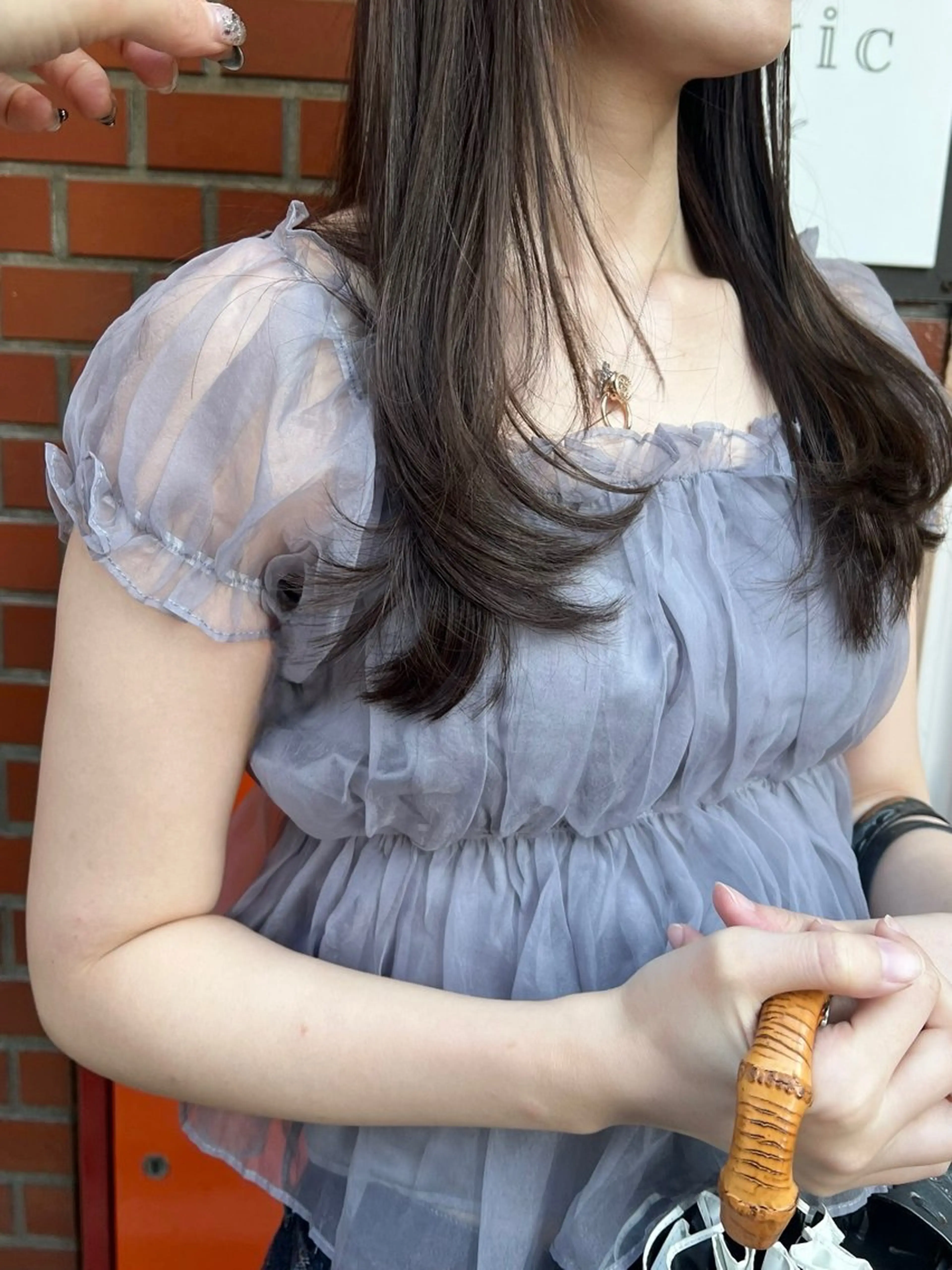 ロング カラー カット ヘアカラー トリートメント トレンドと似合わせ/ マンツーマン/西上楓のヘアスタイル