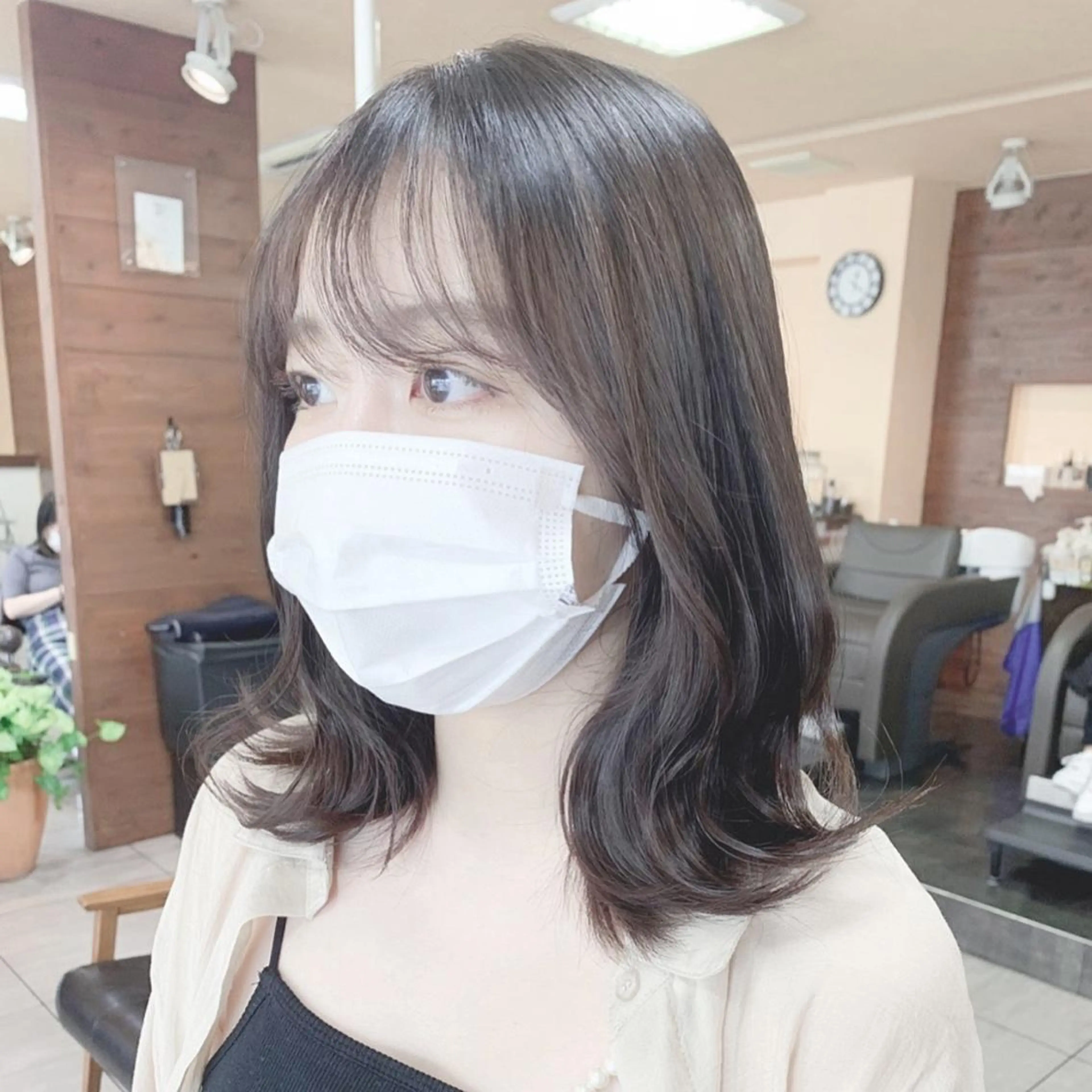 ミディアム 🫧艶髪カラー🫧 森本くるみのヘアスタイル
