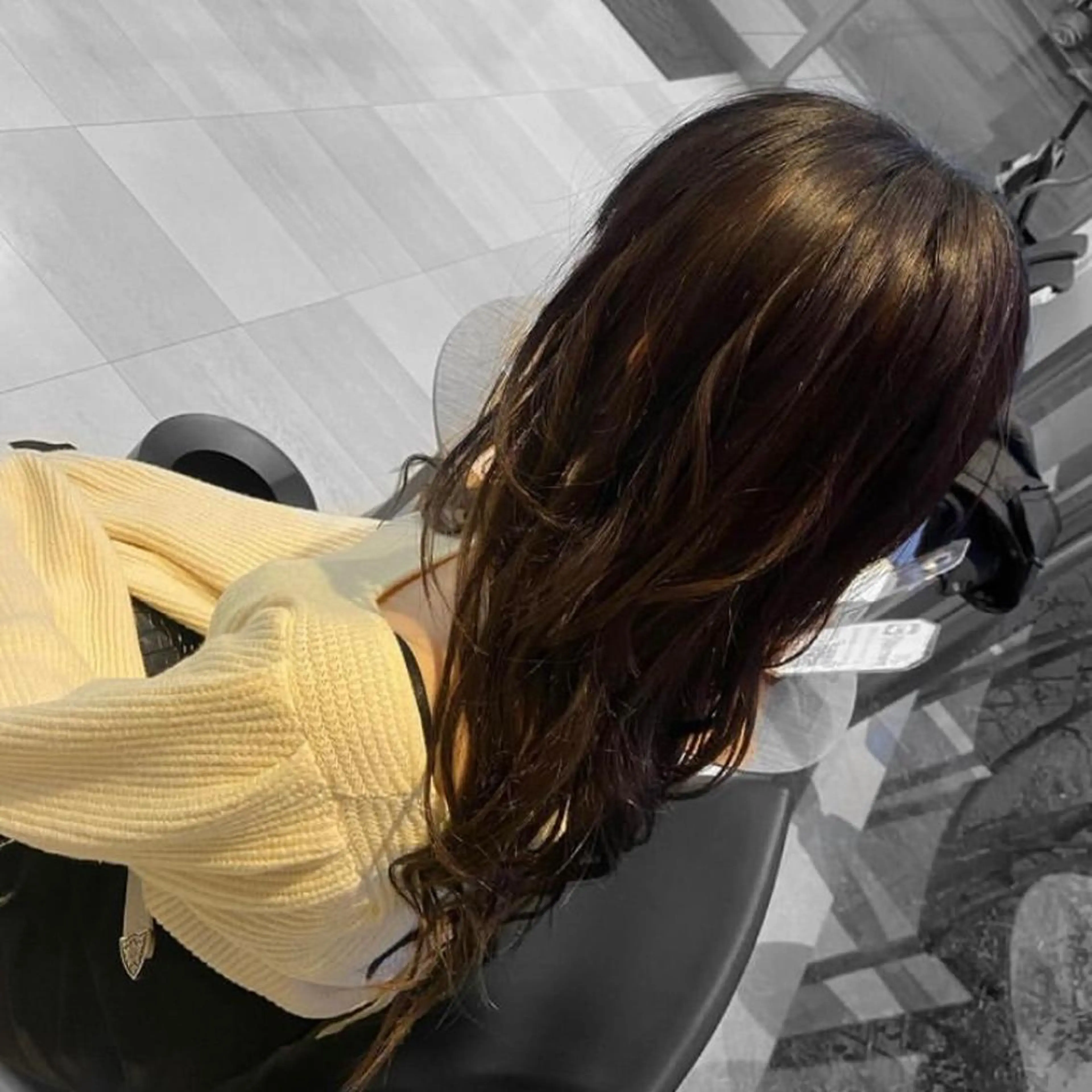 ロング ヘアアレンジ 杉木 勝太のヘアスタイル