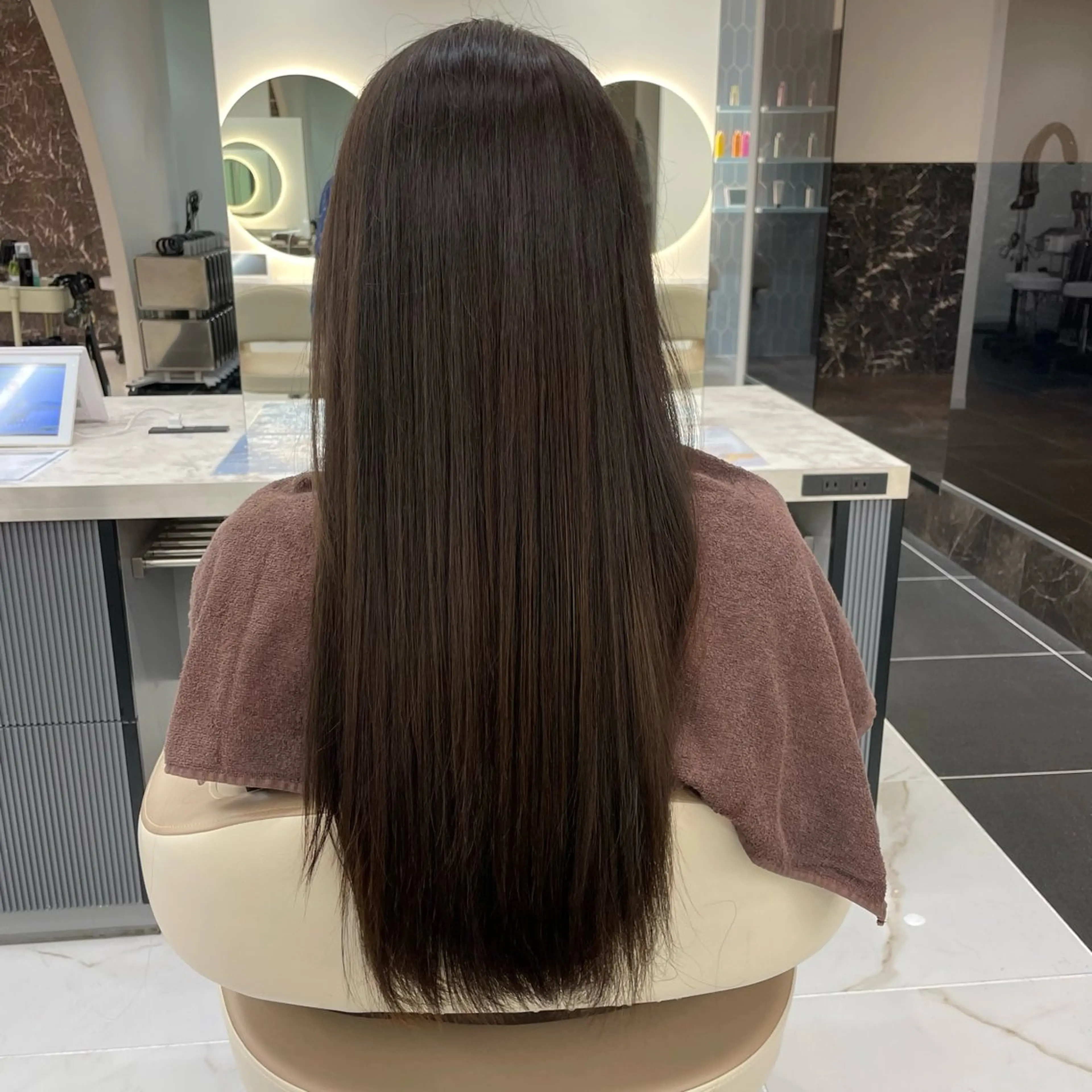 ロング カラー せい めいのヘアスタイル