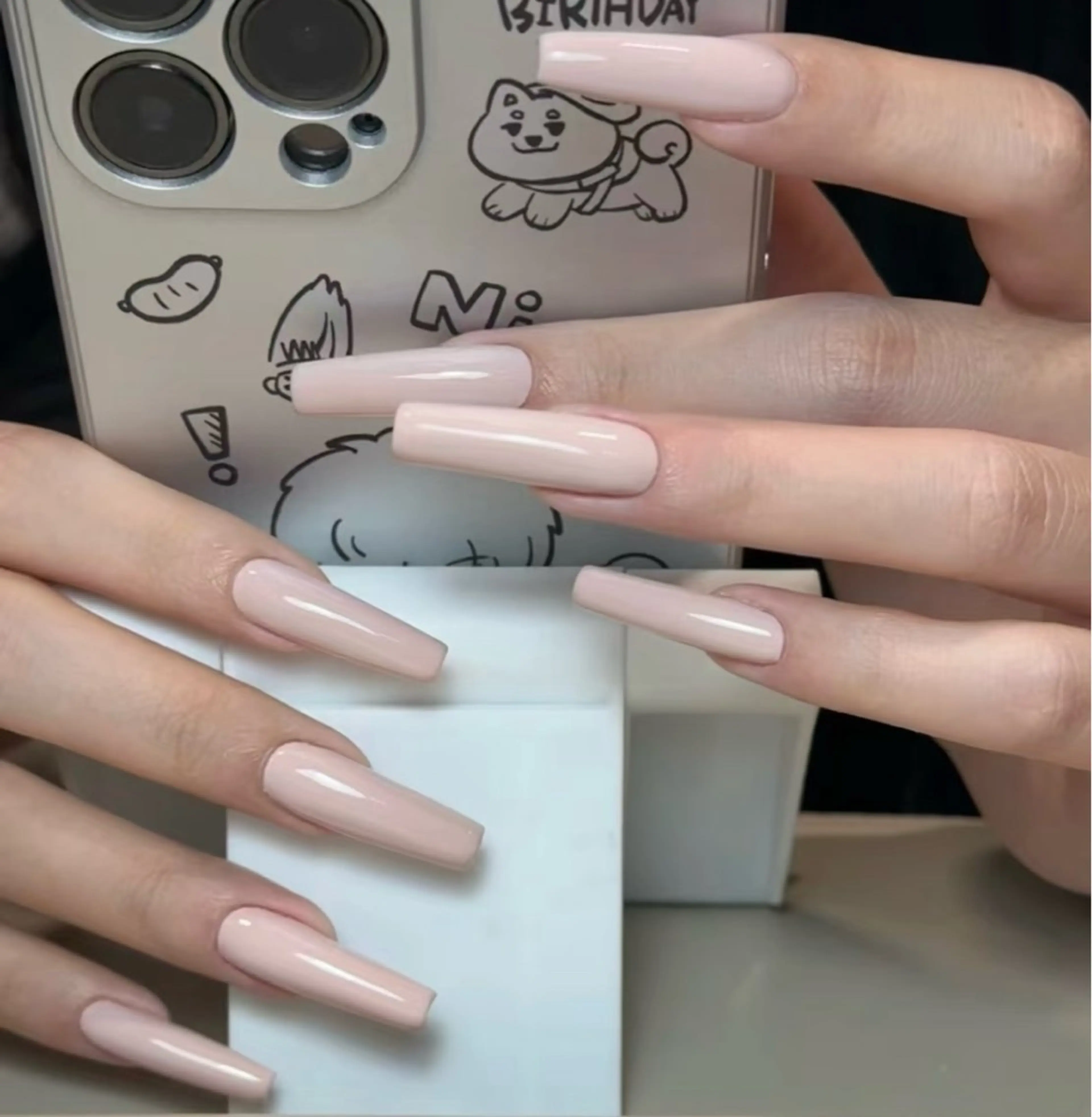 ネイル 💅パッマ ネイル AOIのマツエク・マツパデザイン