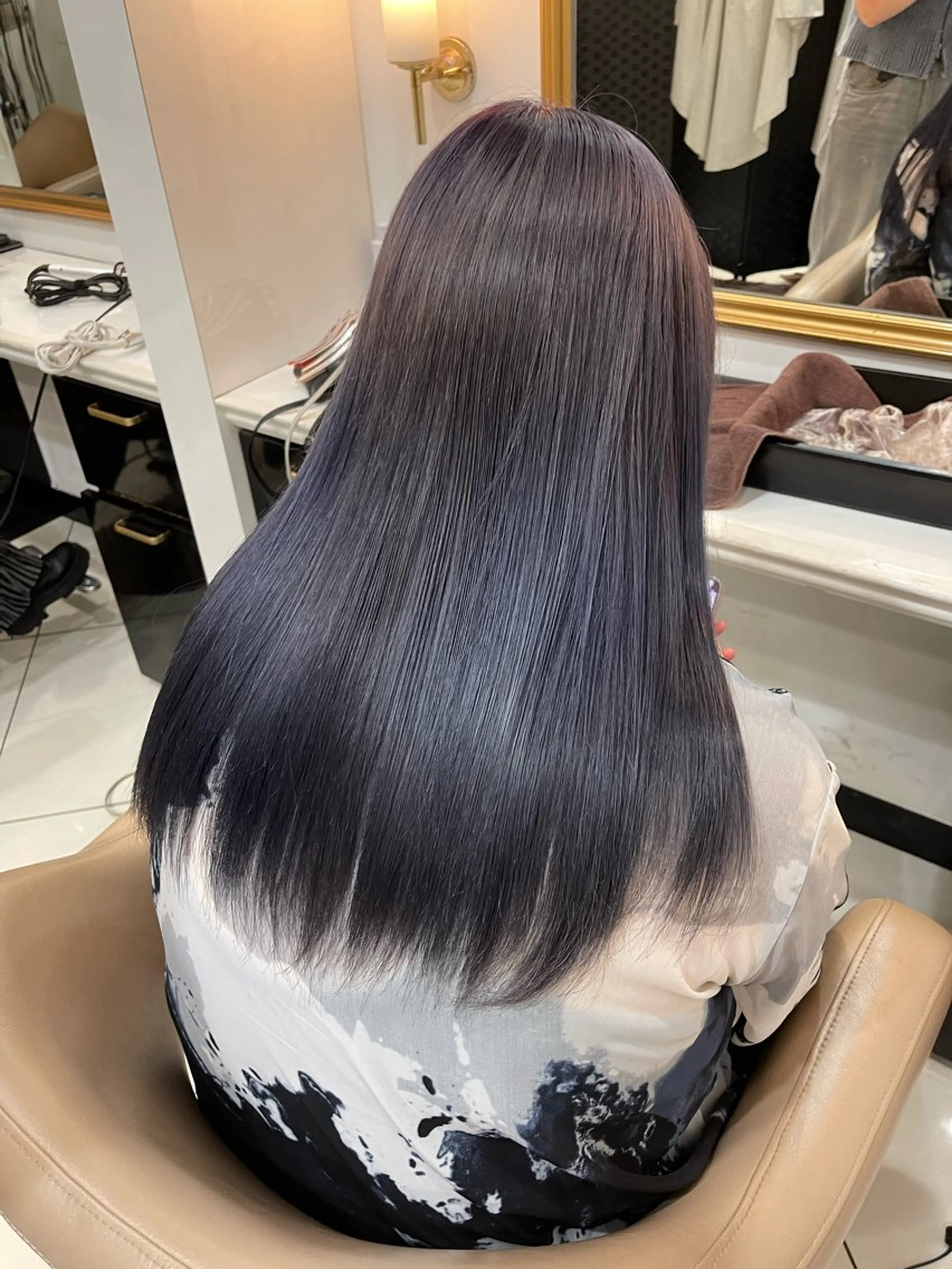 [haircolor]髪質改善カラー🫧艶髪,透明感が欲しい方必見🫧📢の写真