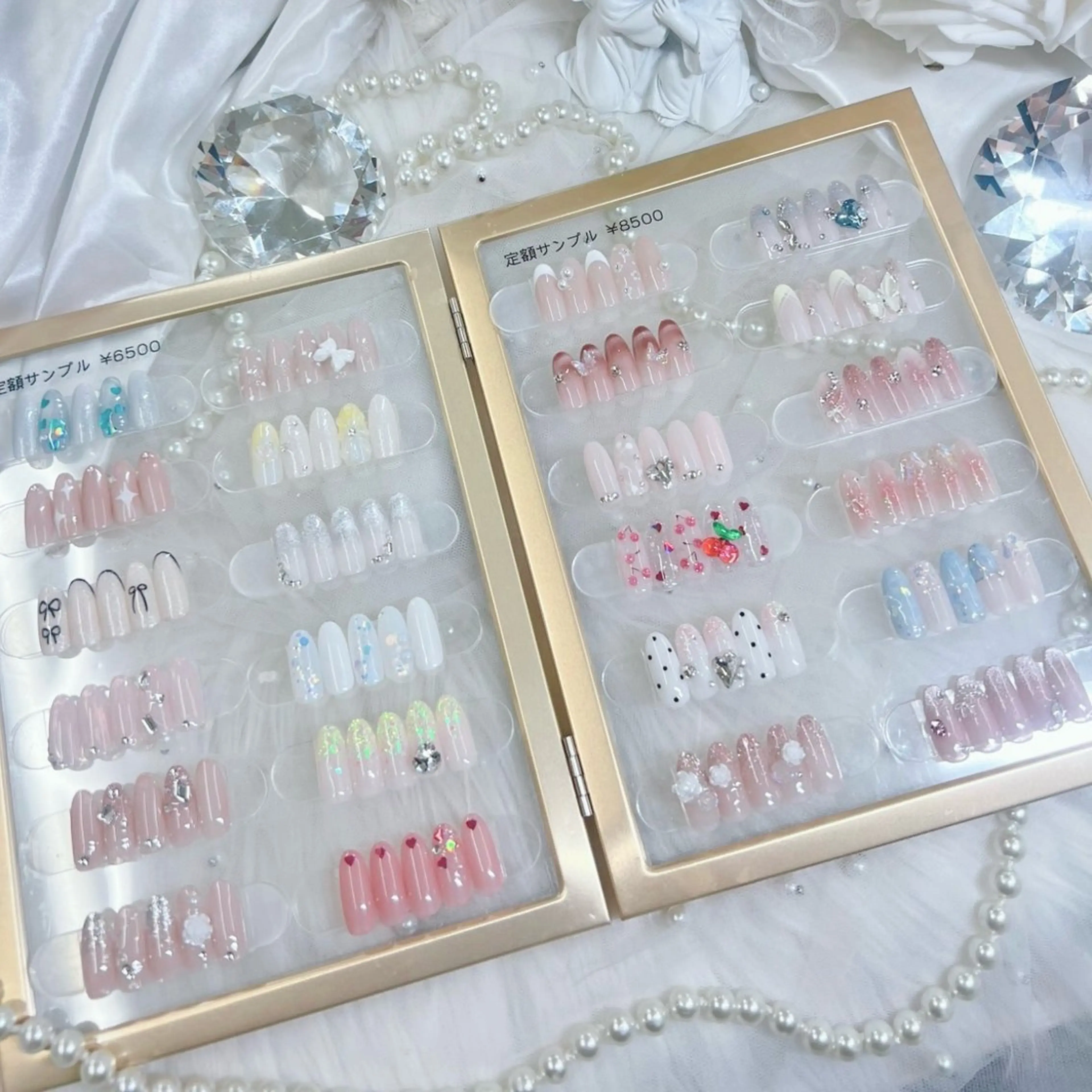 ロング ハンドネイル Nailsalon Angeのネイルデザイン