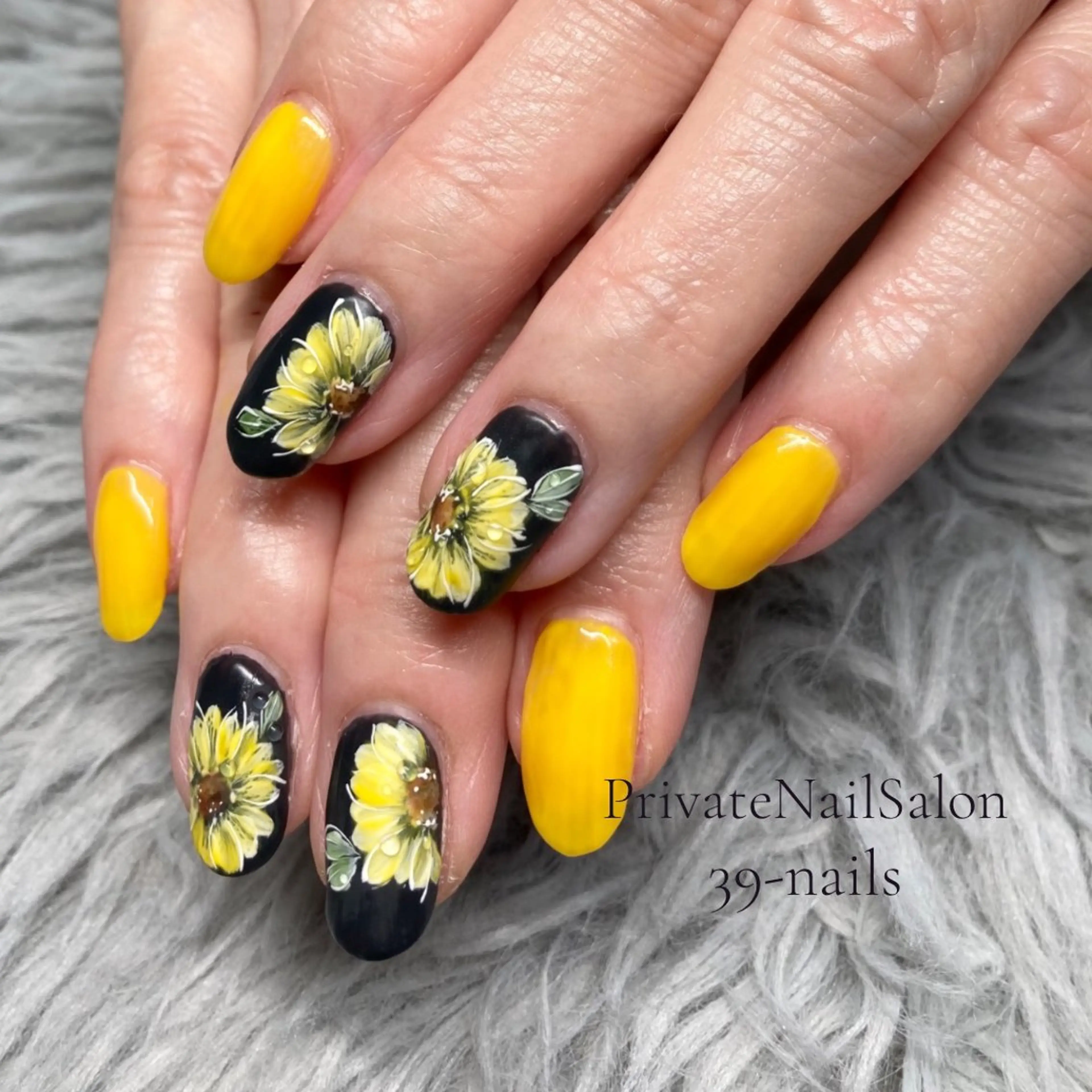 ネイル ジェルネイル 持ち込み ワンカラーネイル パラジェル 39-nails EharaMikuのネイルデザイン