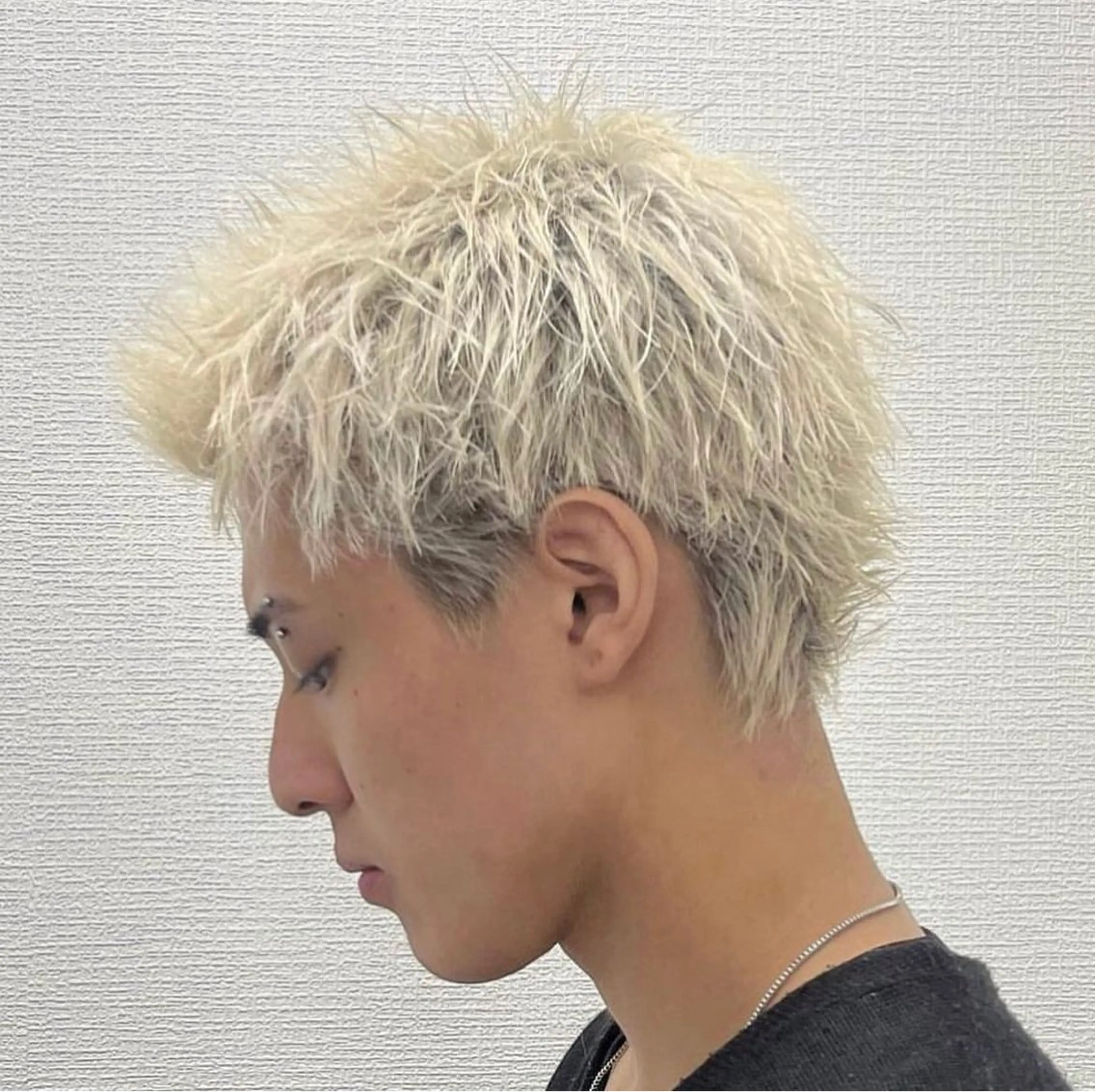 ショート カラー パーマ メンズ 🔥メンズ 特化🔥菊水皐暉🔥のヘアスタイル