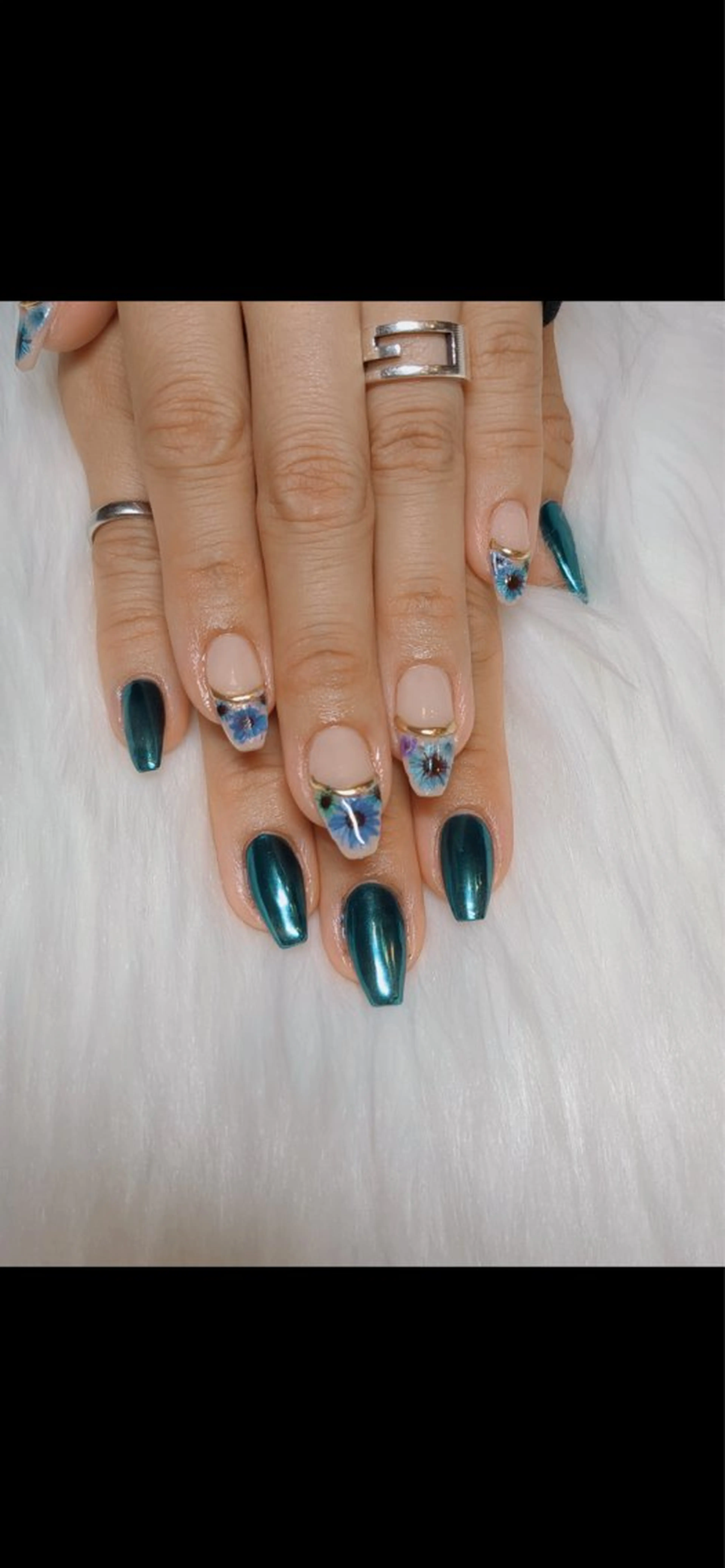 ネイル 持ち込み 多賀城 パラジェルのネイルデザイン