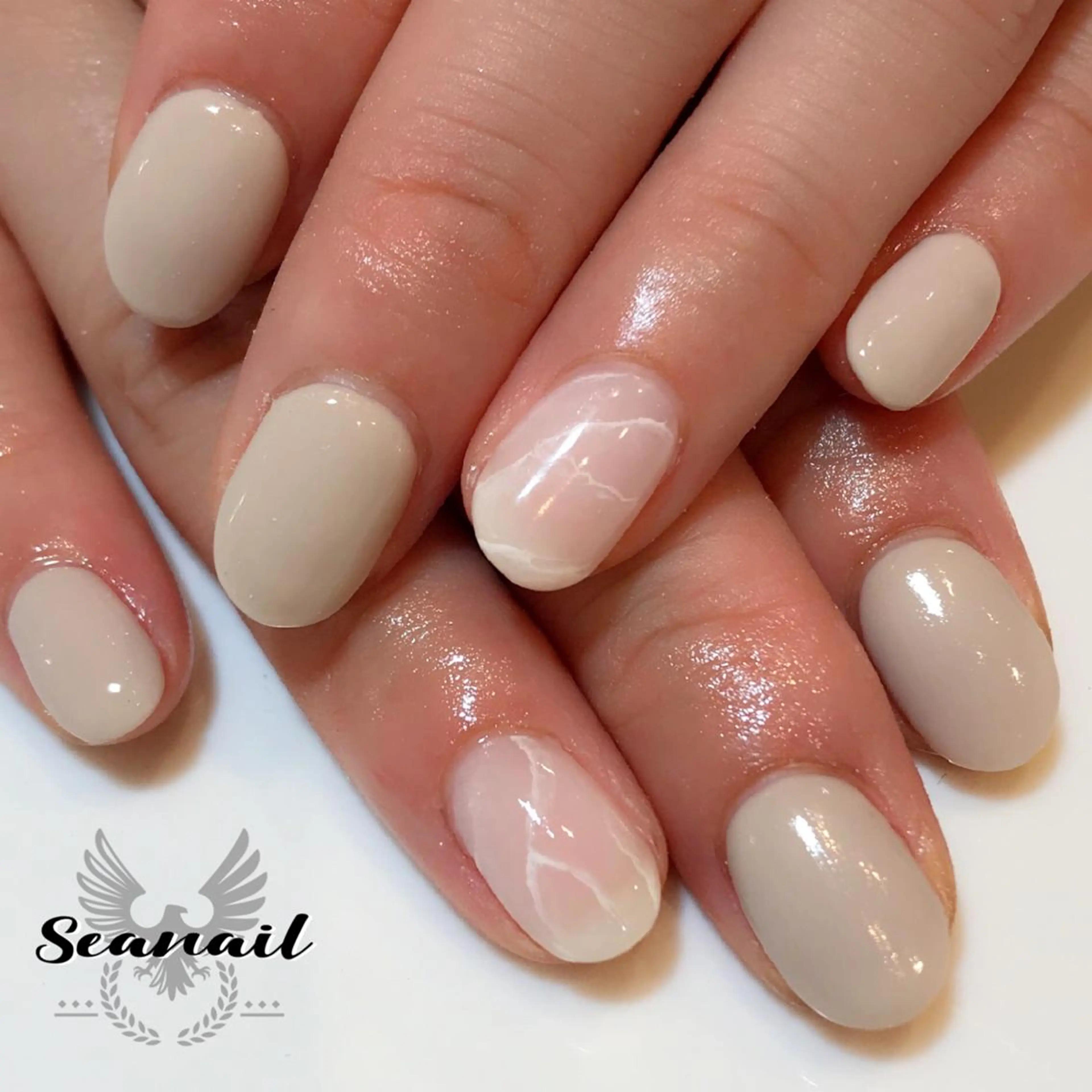 ネイル 小尾 栞のネイルデザイン