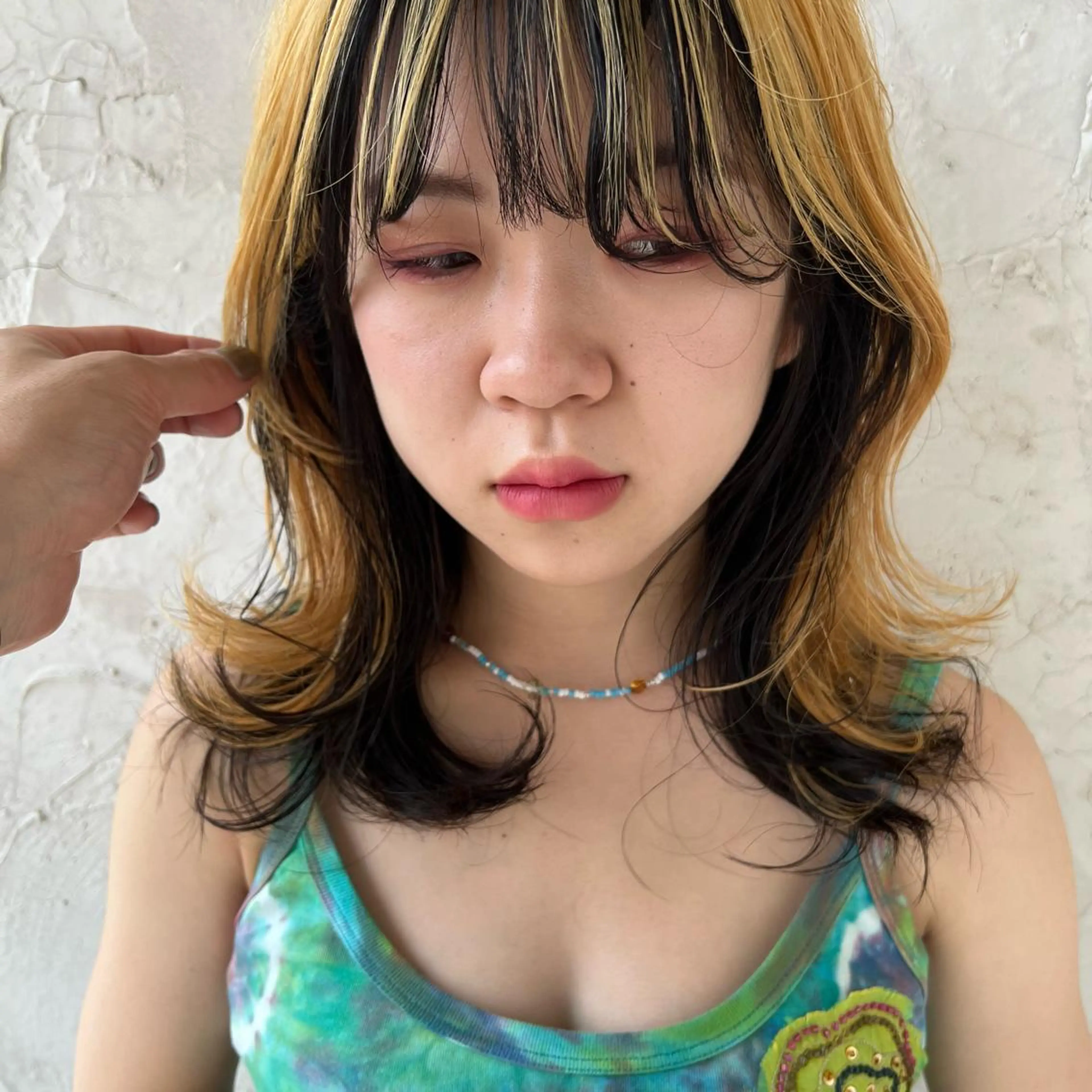 セミロング ヘアカラー 🟤TAP🟤 木曳野　金沢店のヘアスタイル