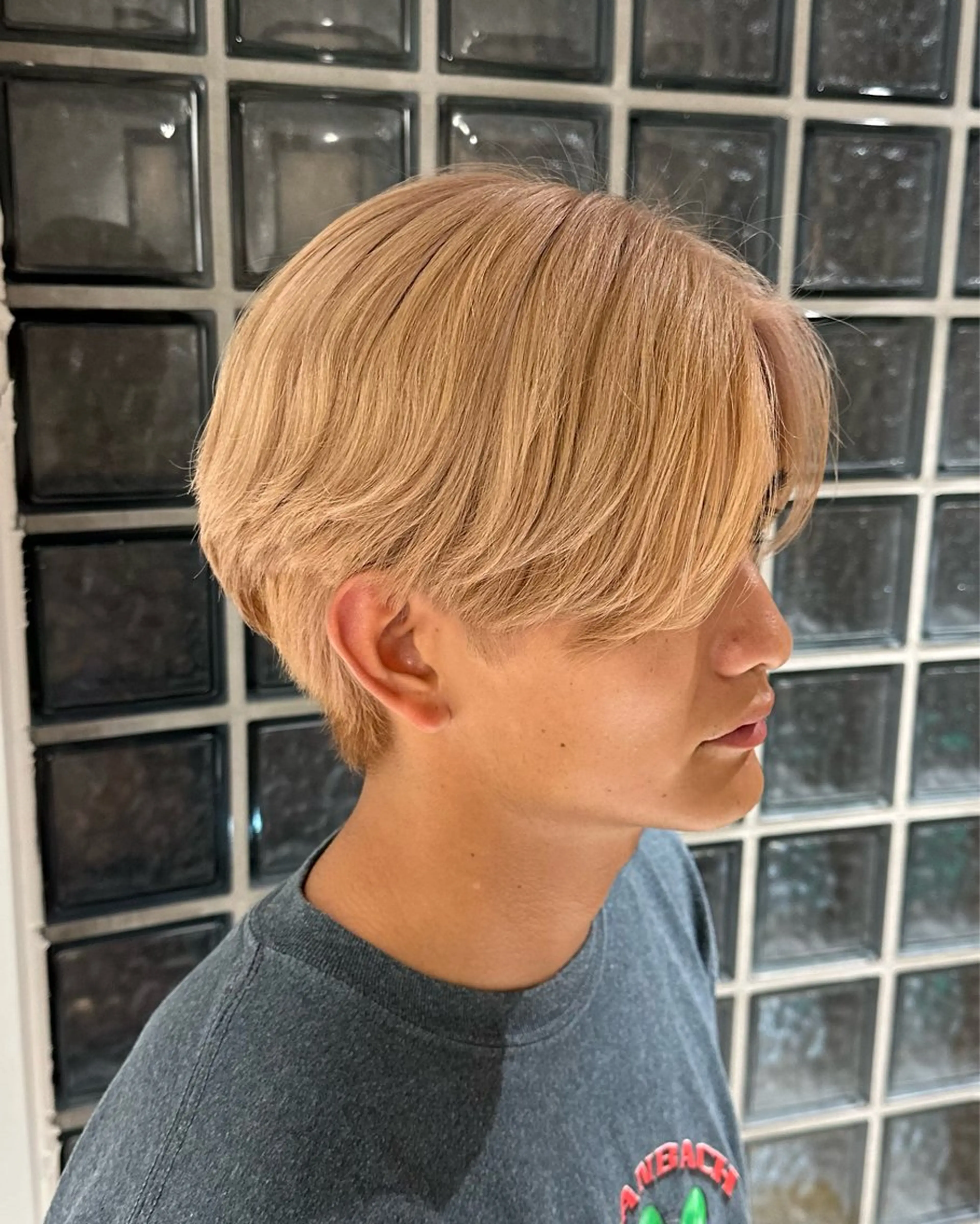 カラー ベージュカラー ミルクティーベージュ hayato / 梅田のヘアスタイル