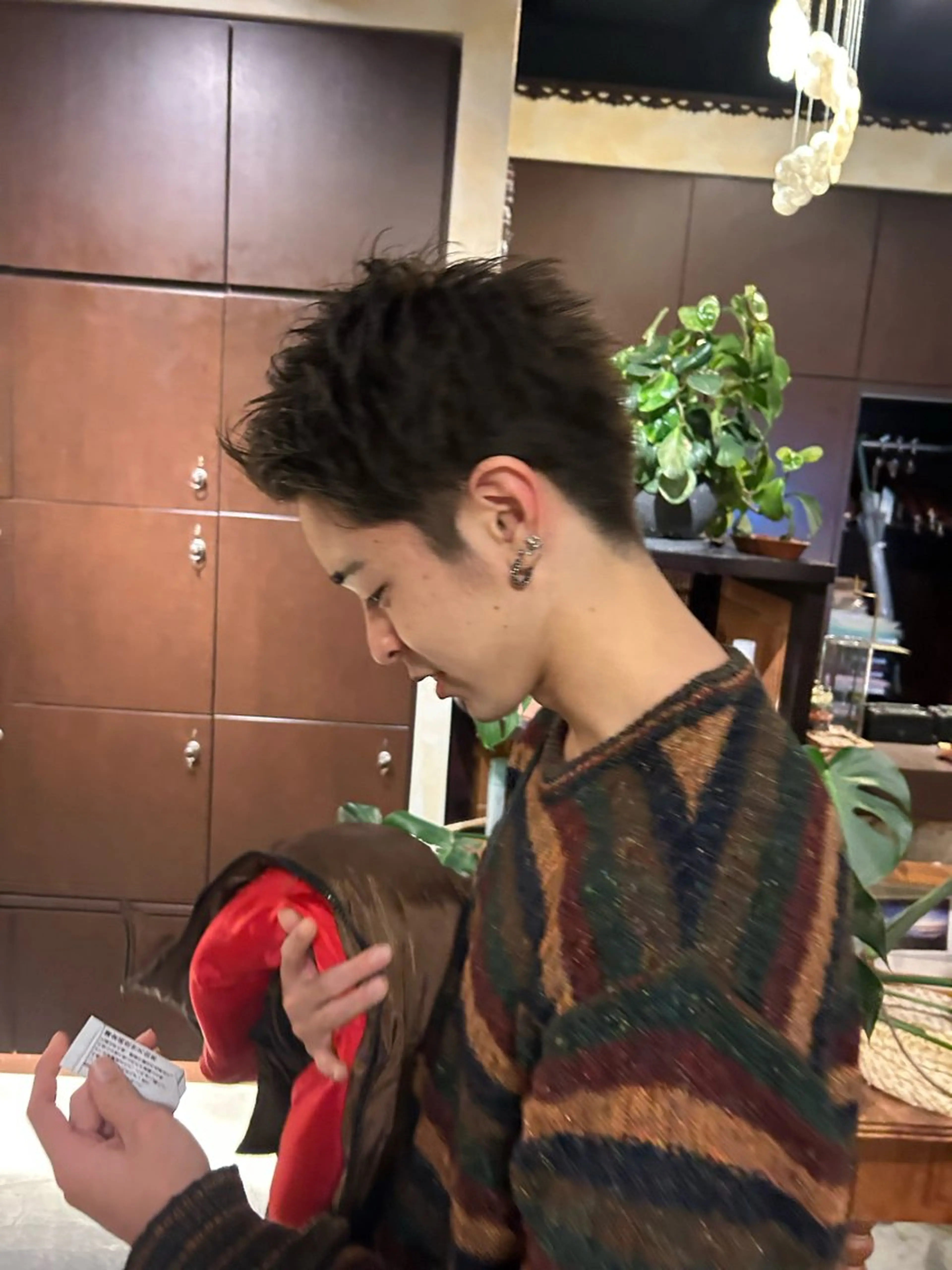 ショート レイヤー/透明感カラ ー/茅ヶ崎/momiのヘアスタイル