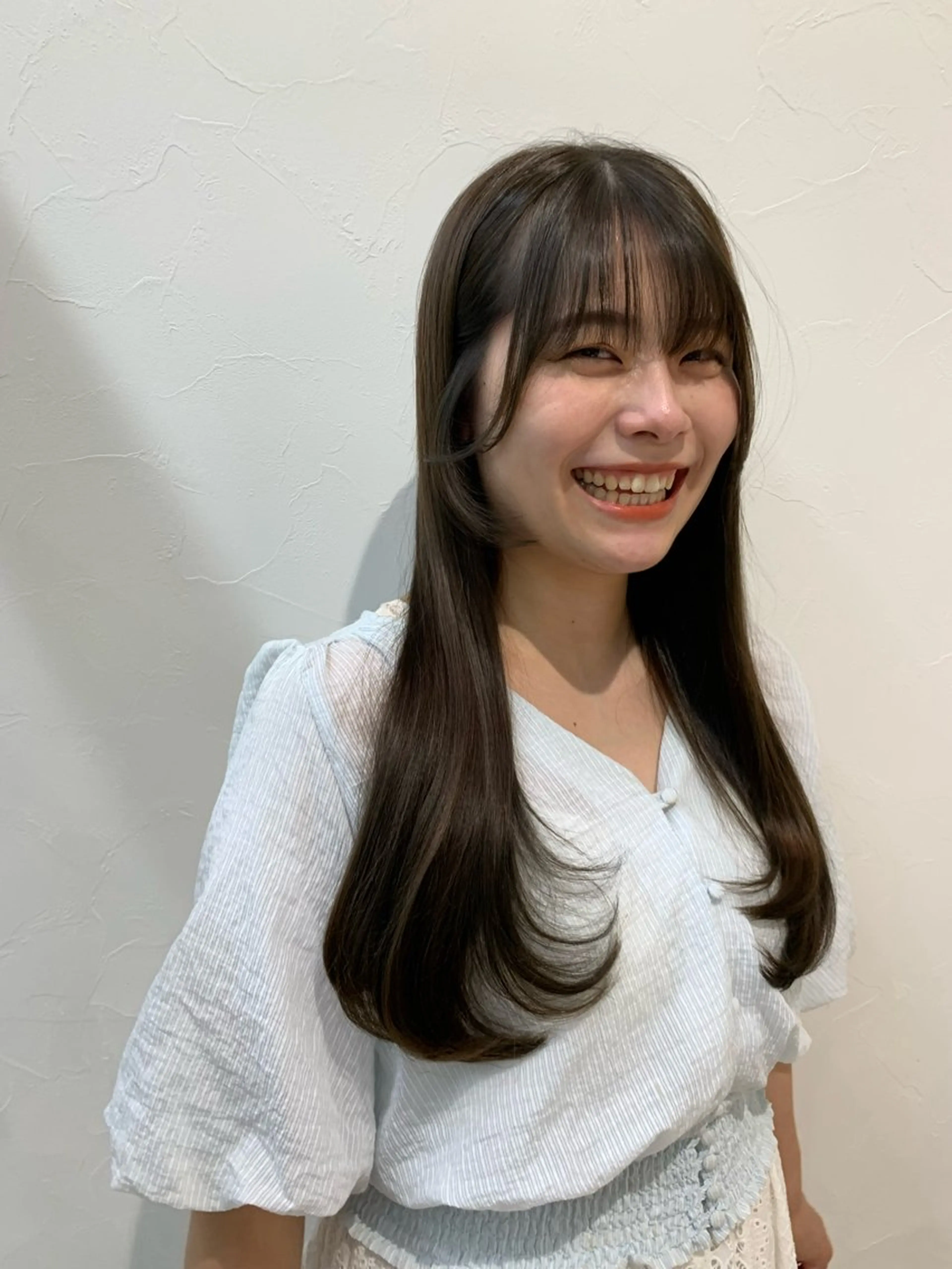 ロング レイヤーカット 髪質改善×艶カラー Haruのヘアスタイル