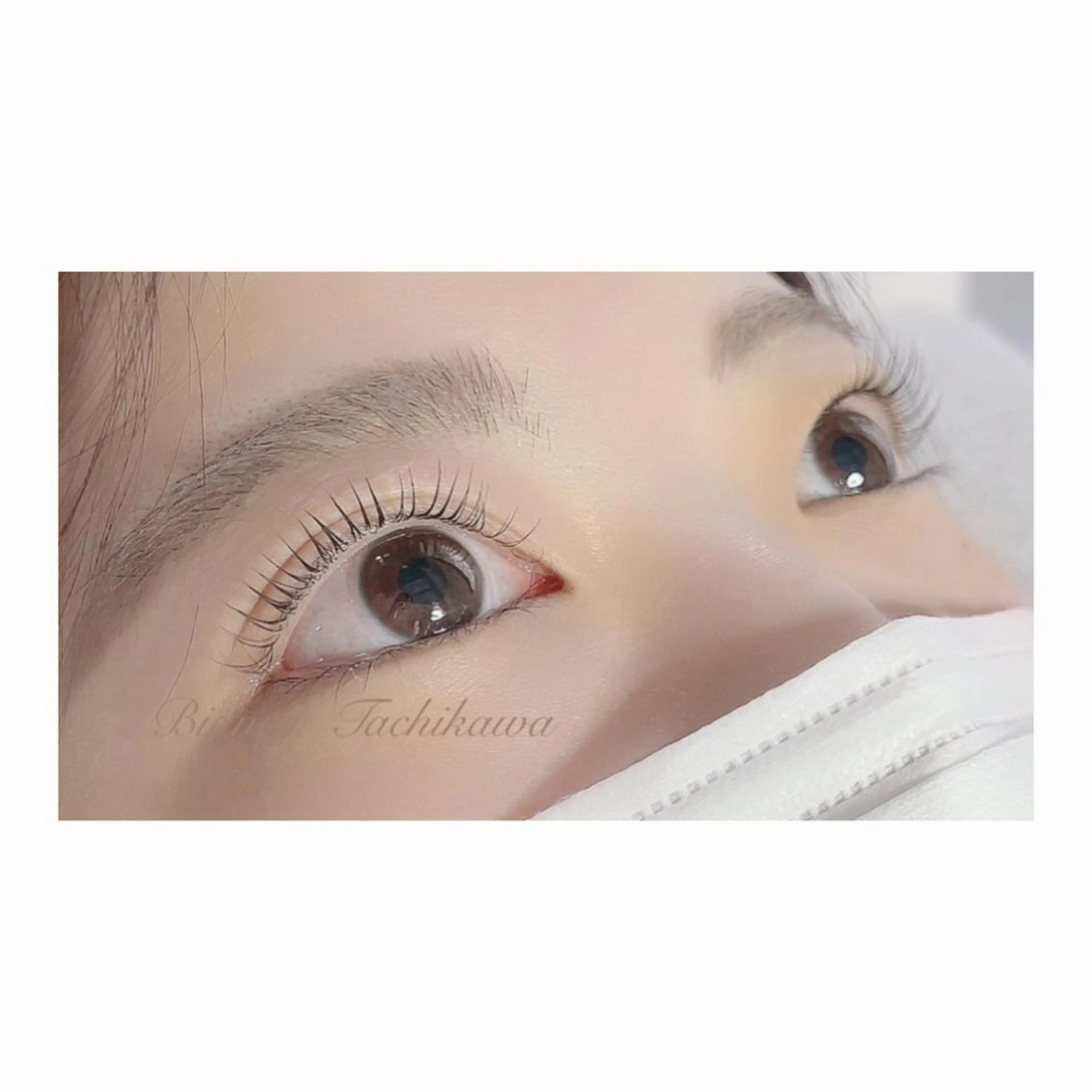 マツエク・マツパ アイブロウ パリジェンヌラッシュリフト マツパ Bianca阿佐ヶ谷 かやしま🫧のマツエク・マツパデザイン