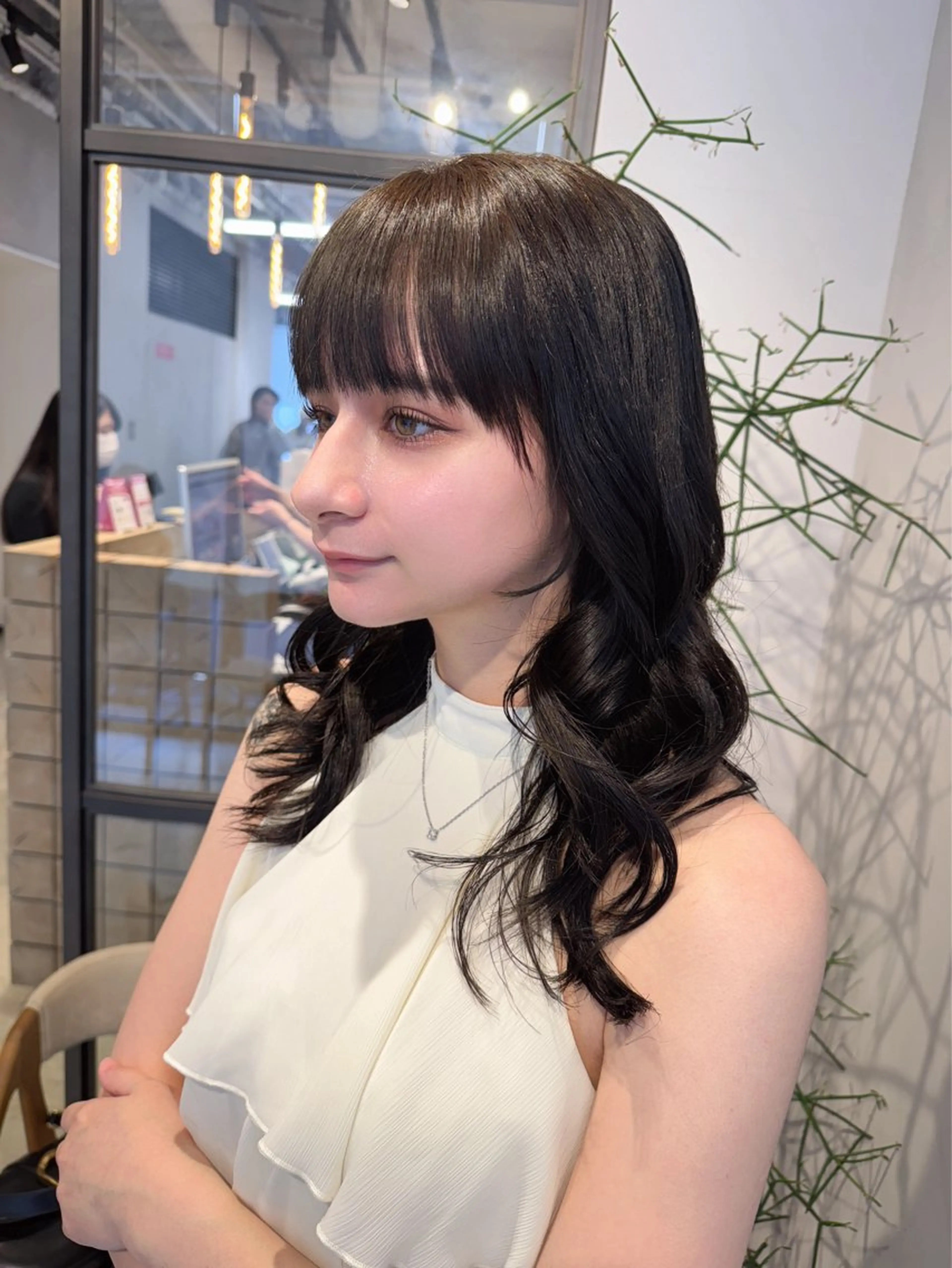 カラー カット ヘアカラー トリートメント 透明感カラー✨艶髪 制作🌱山根あゆみのヘアスタイル
