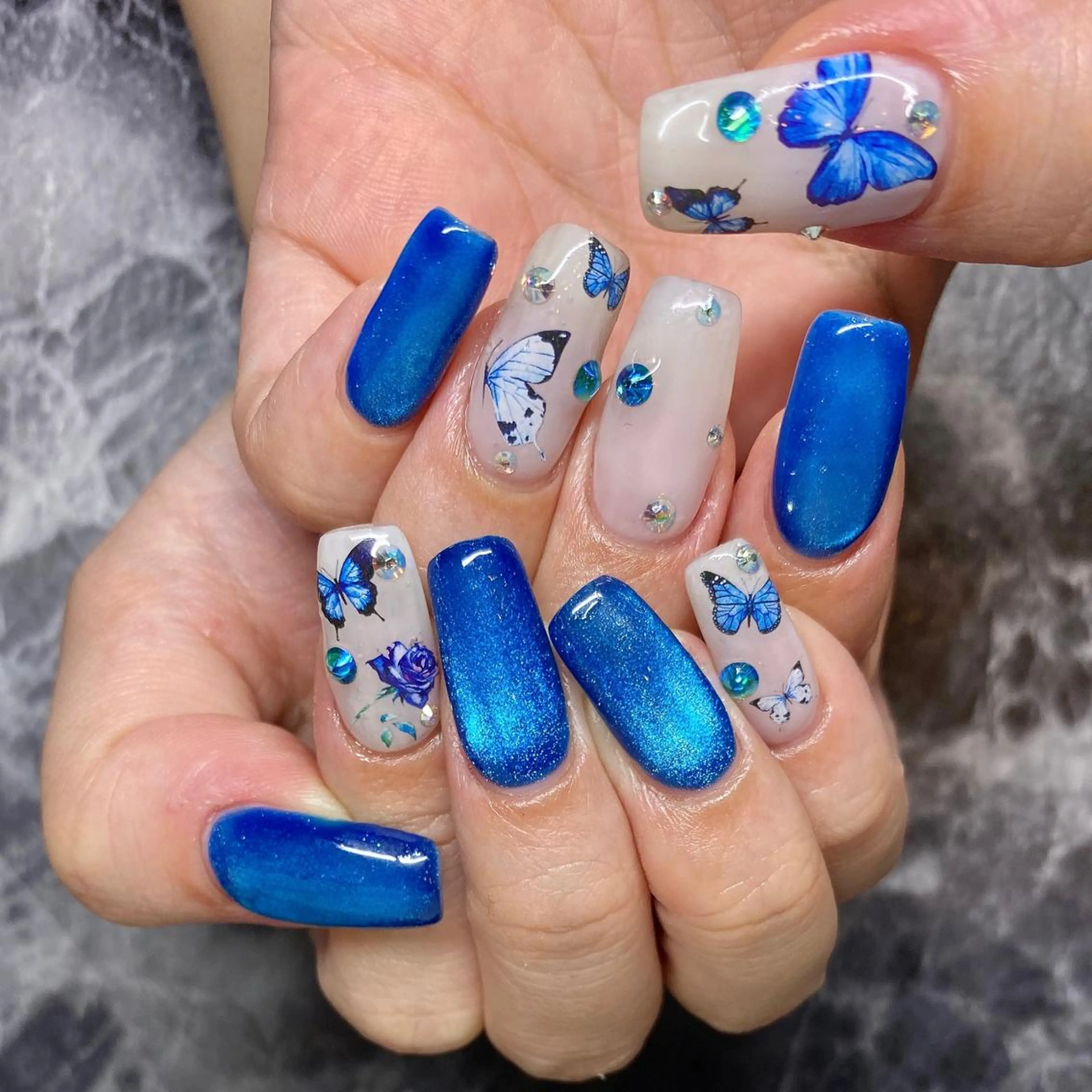 ネイル ジェルネイル スカルプネイル しば まなみのネイルデザイン