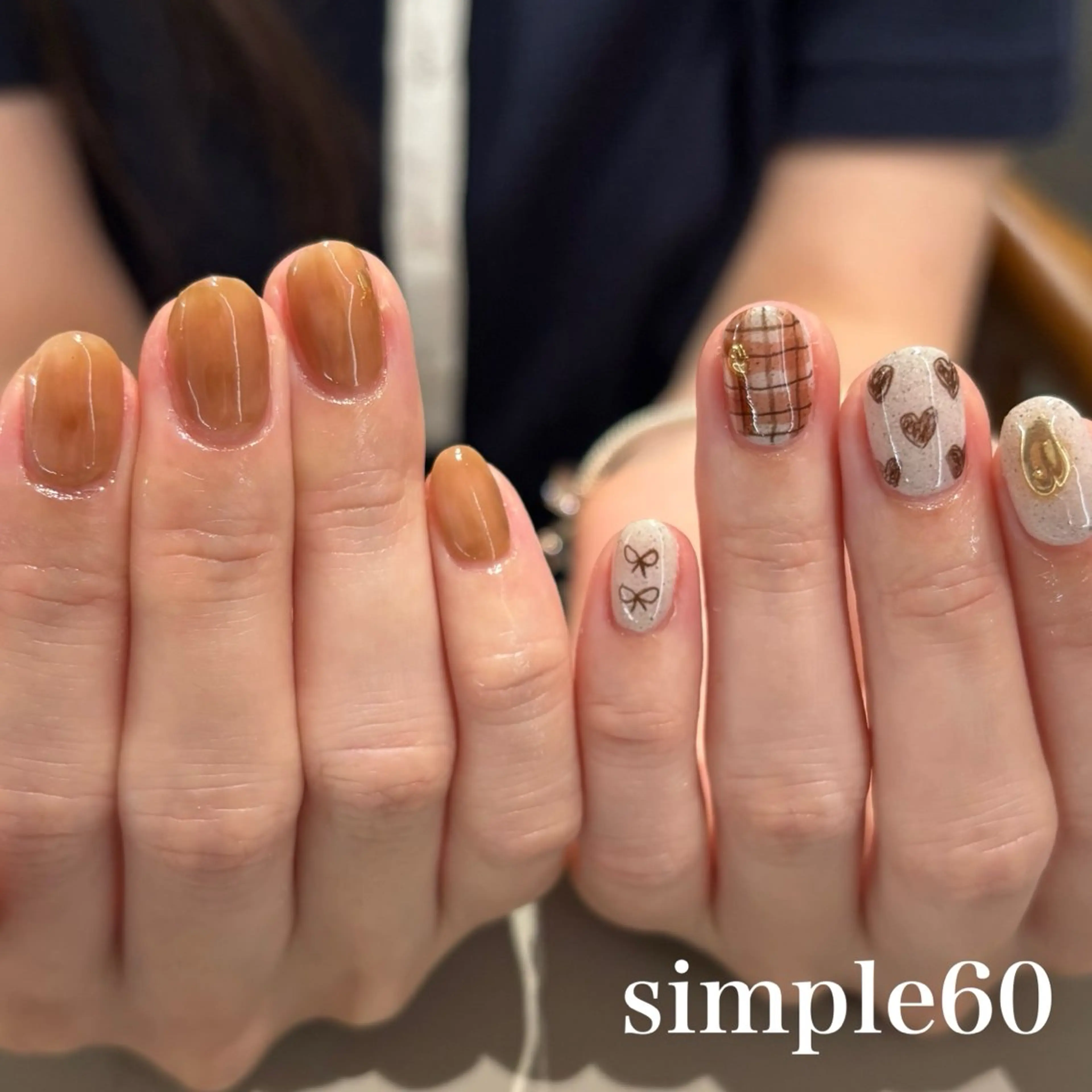 ネイル ハンドネイル Yarm As Etel.のネイルデザイン