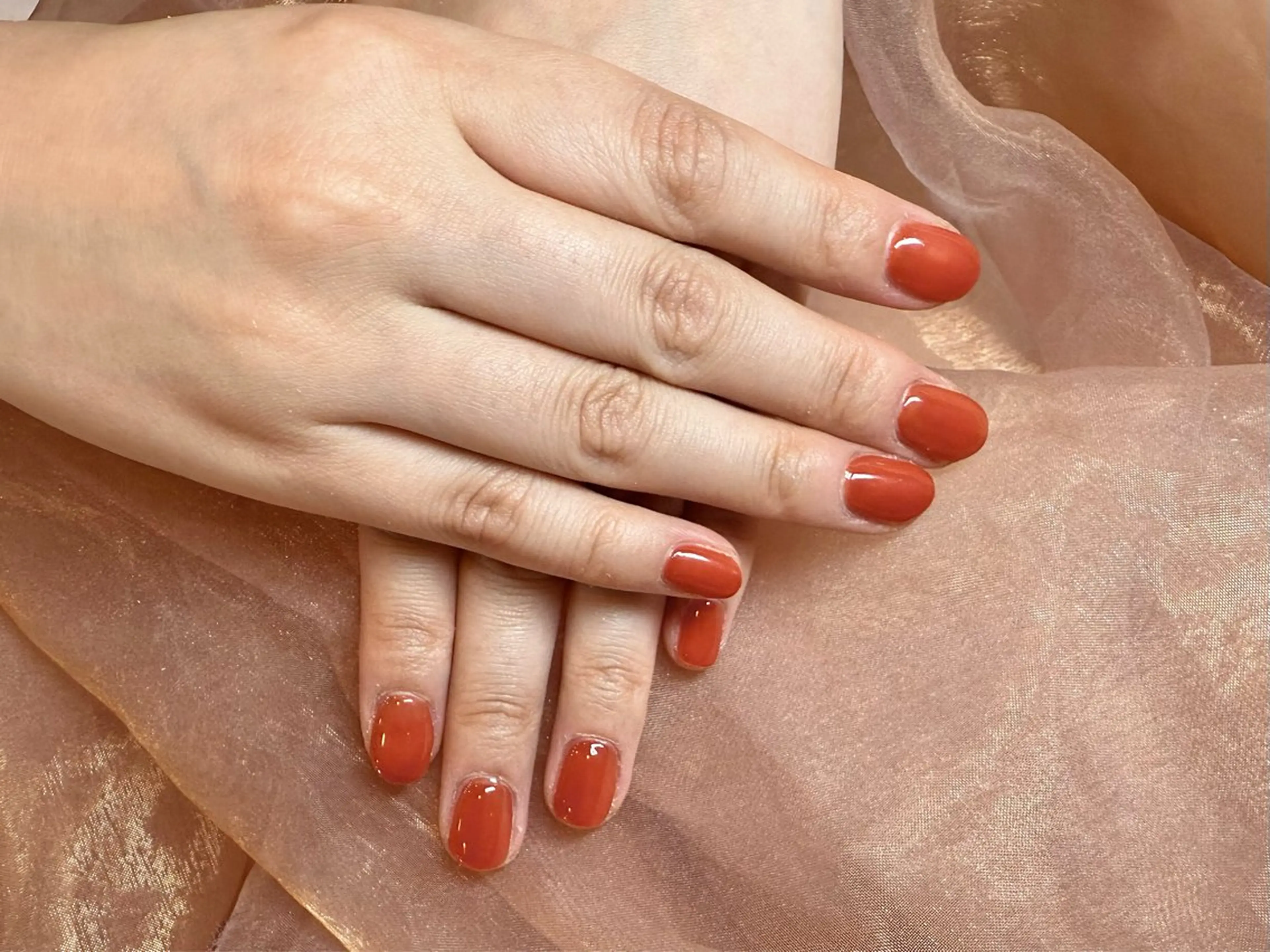 ネイル ワンカラーネイル Mネイル 伏見店所属・Yuki Mネイル 伏見店のネイルデザイン