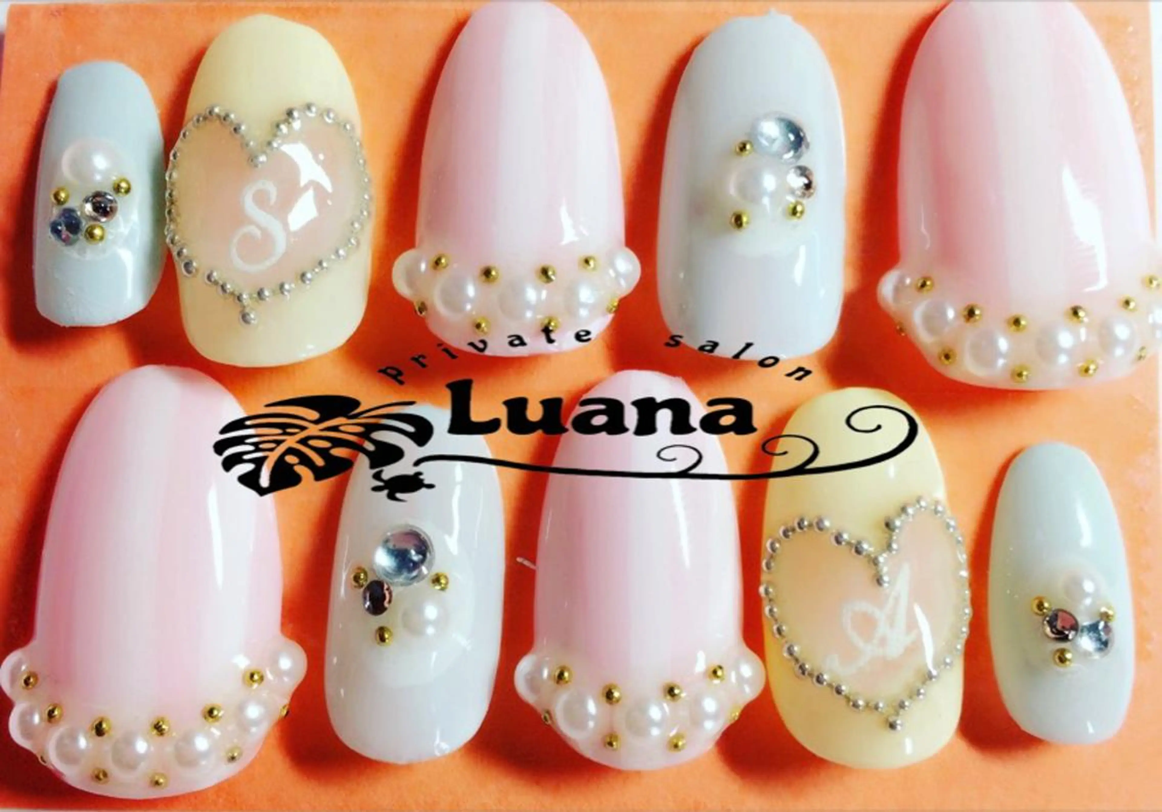 ネイル 自宅ネイルサロン ルアナのネイルデザイン